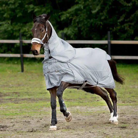 Meilleurs prix pour Polaire pour cheval imperméable Horze Nevada - 600 D -Averses