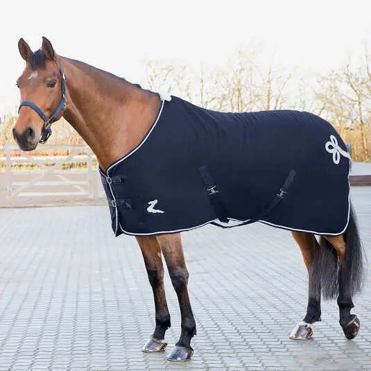 Meilleurs prix pour Couverture polaire en laine pour cheval Horze Millau