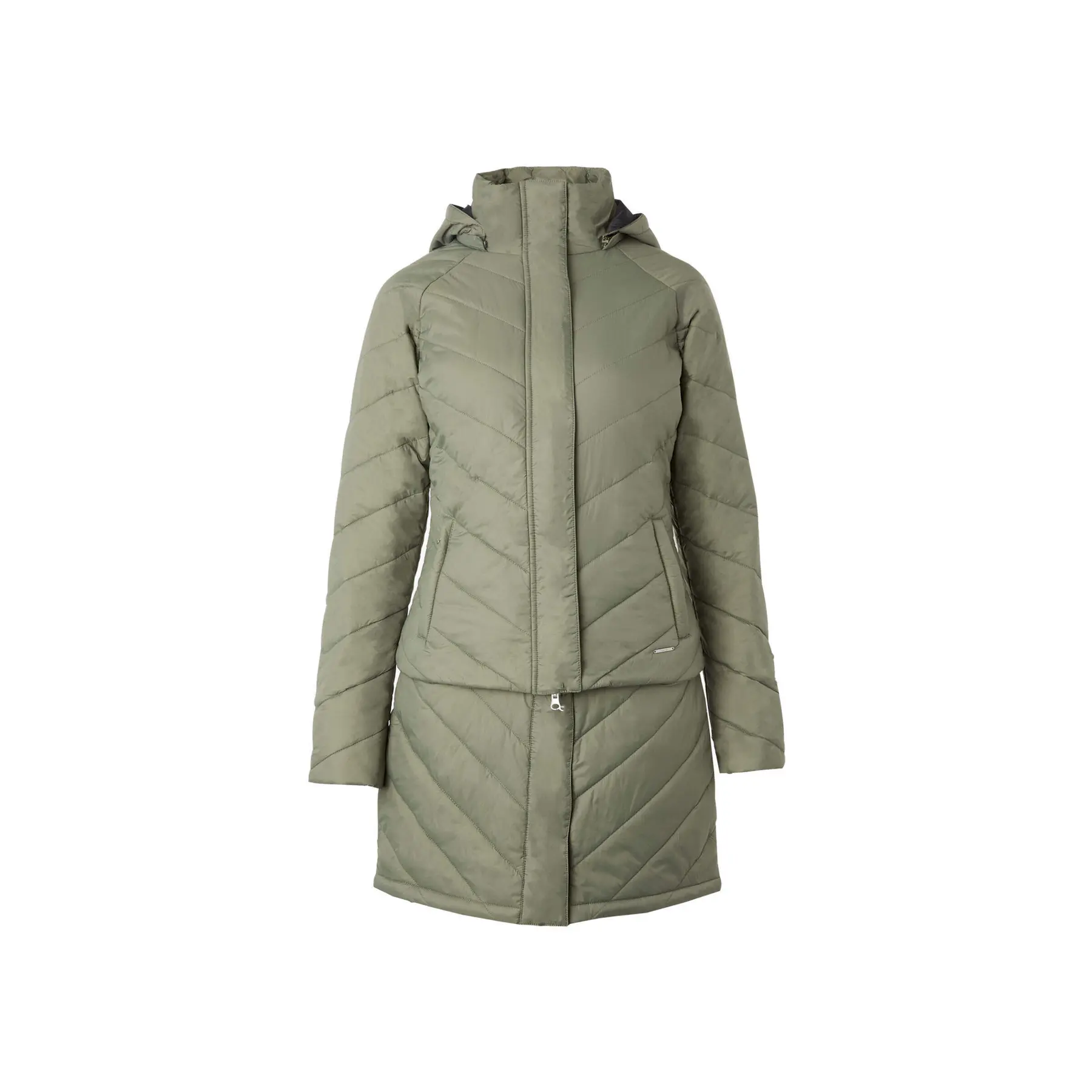 Parka da donna con gonna rimovibile Horze Aurora