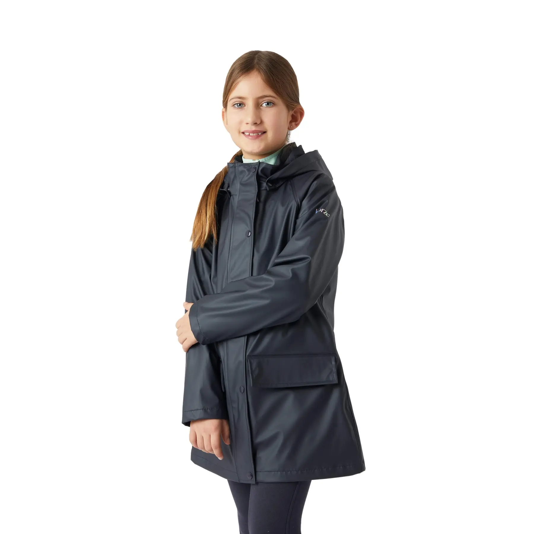 Meilleurs prix pour Veste imperméable a capuche fille Horze Clara
