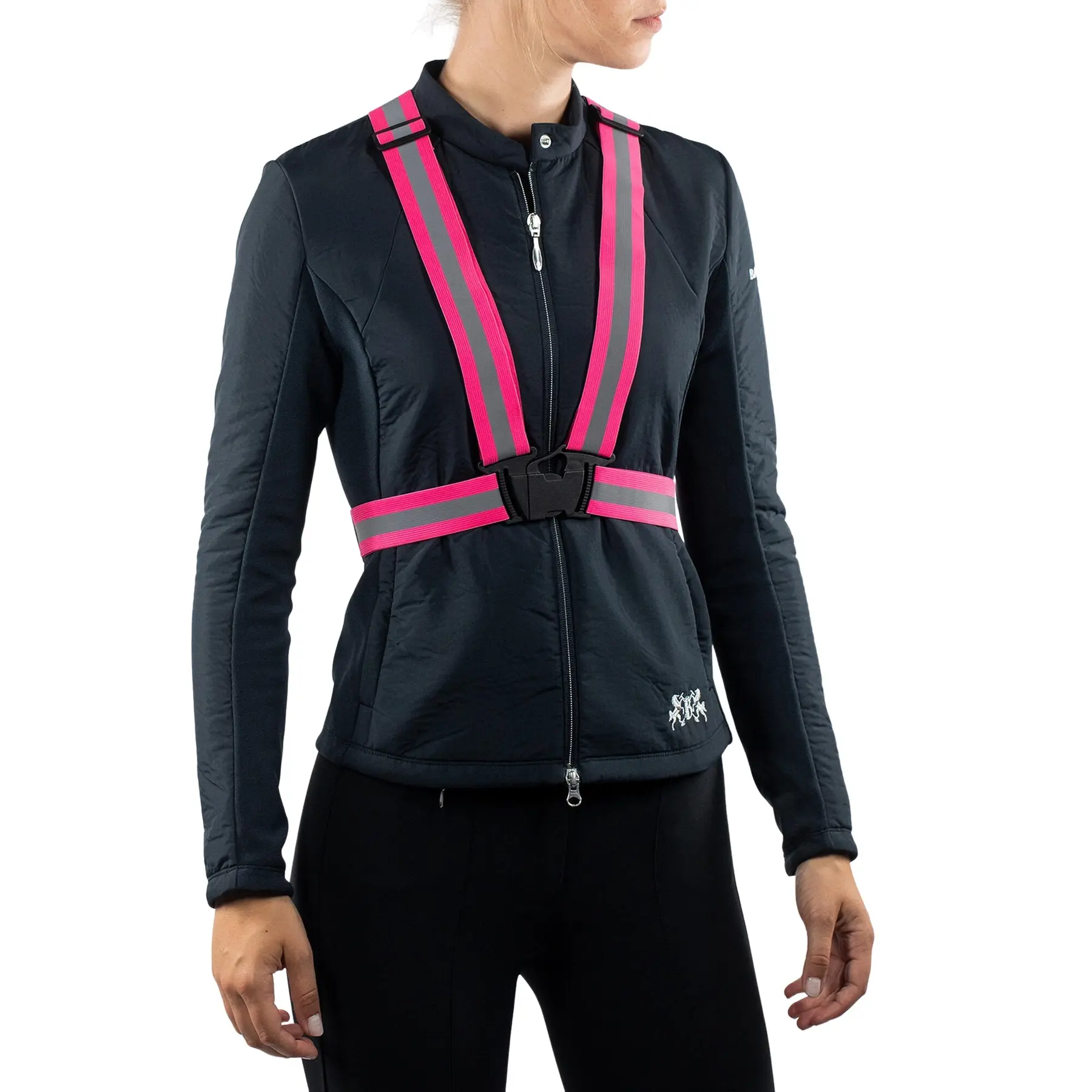 Meilleurs prix pour Gilet équitation ajustable à bandes réfléchissantes Horze Adjustable