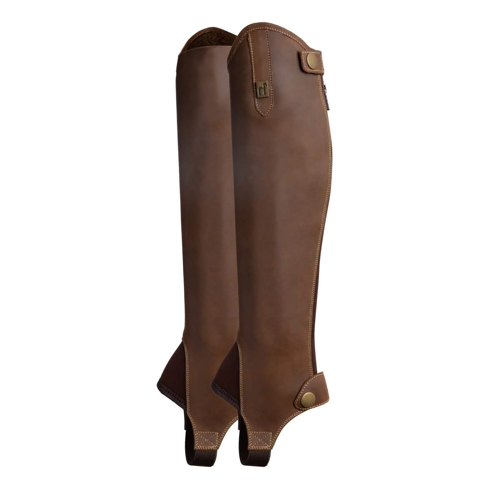 Comparer les prix de Mini-chaps d'équitation en cuir enfant Horze Ronda