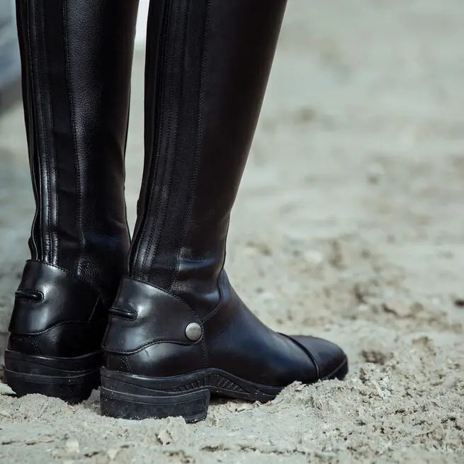 HORKA Bottes d'Équitation Lacey Synthétique Cognac