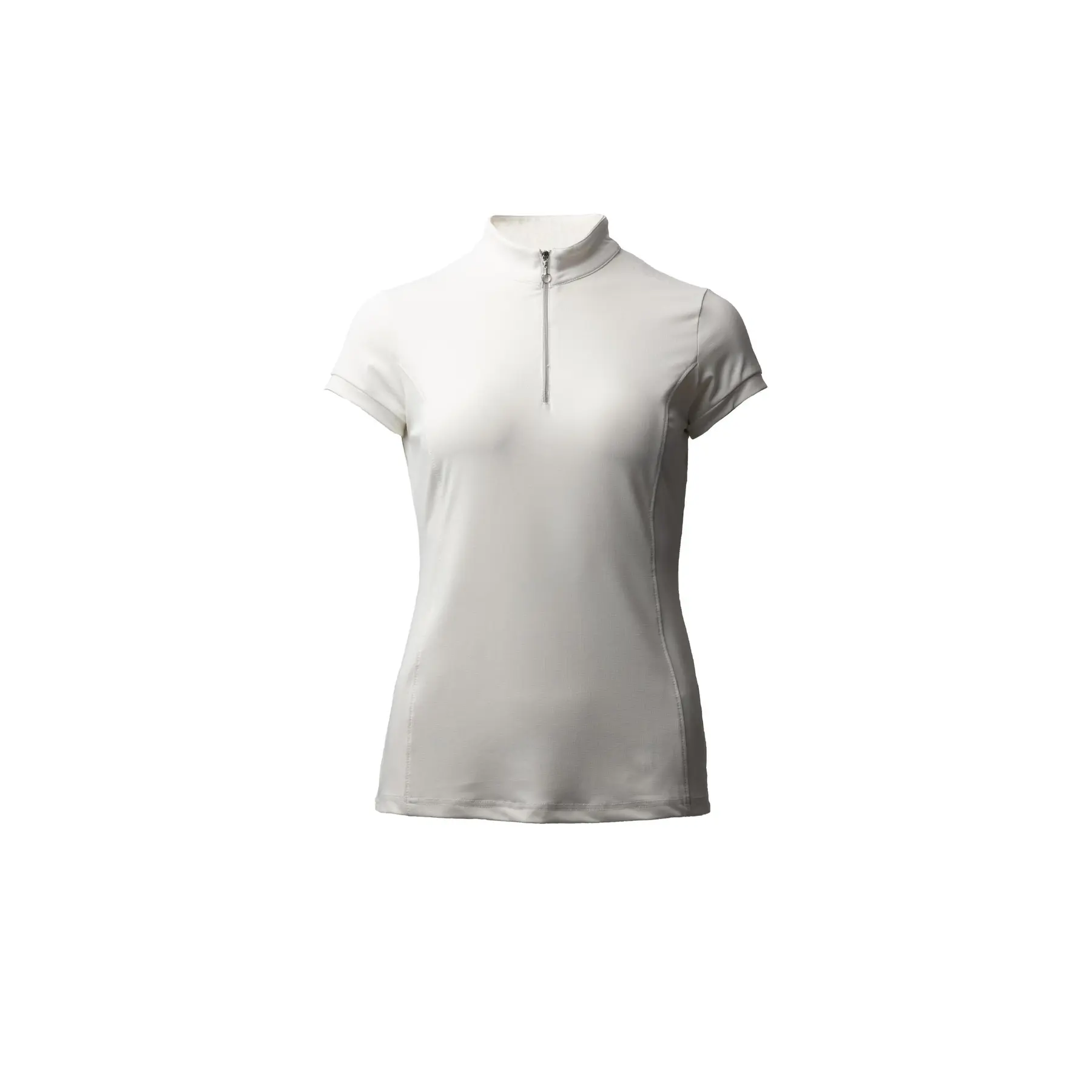 T-shirt d'entraînement zippé femme Horze Mina