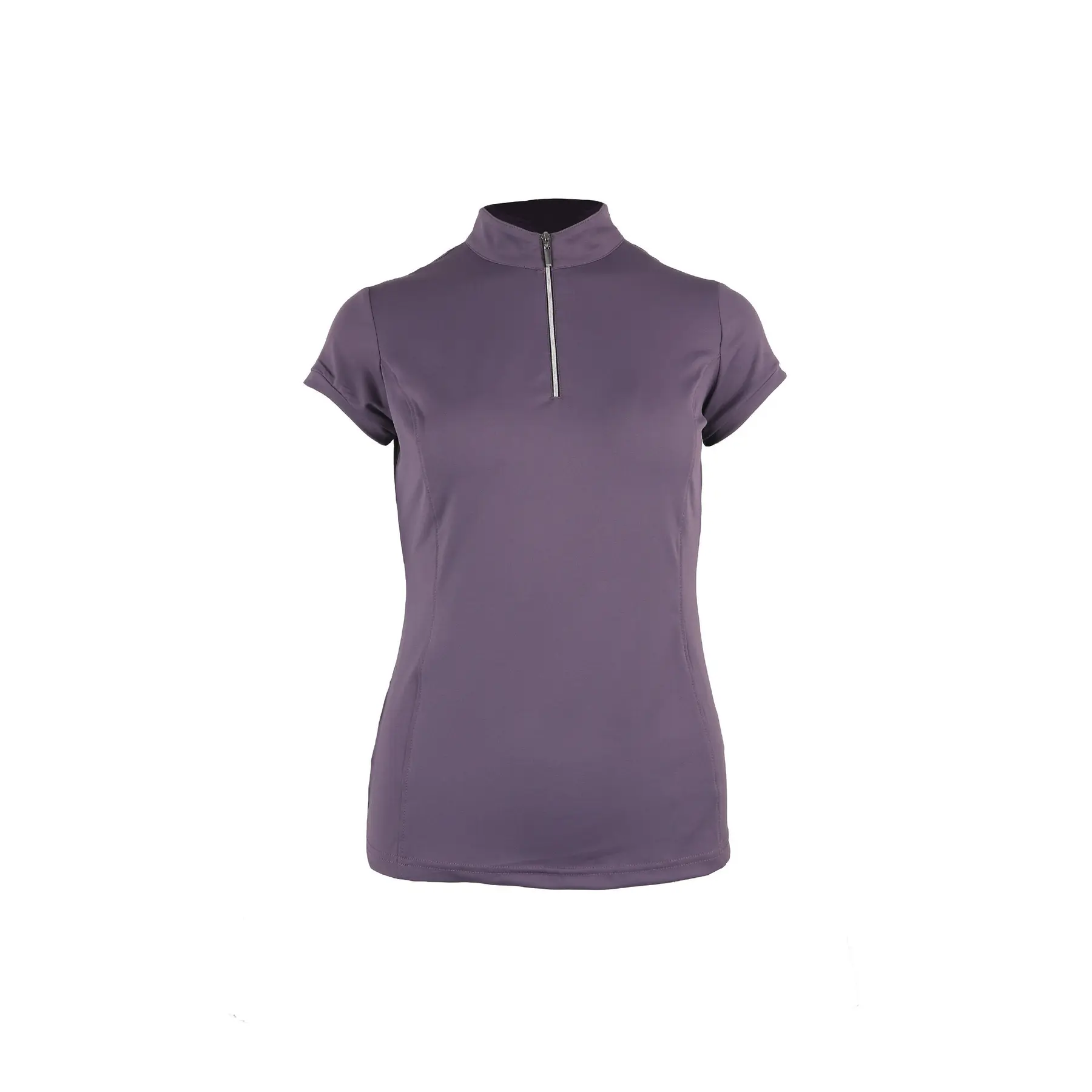 Damen Trainings-T-Shirt mit Reißverschluss Horze Mina