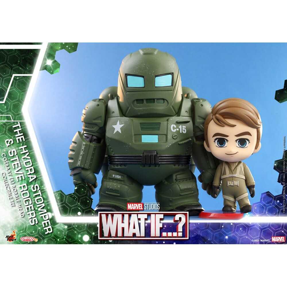 4895228607935 - Sammlerfigur What If? figurines Cosbaby Hydra Stomper & Steve Rogers
