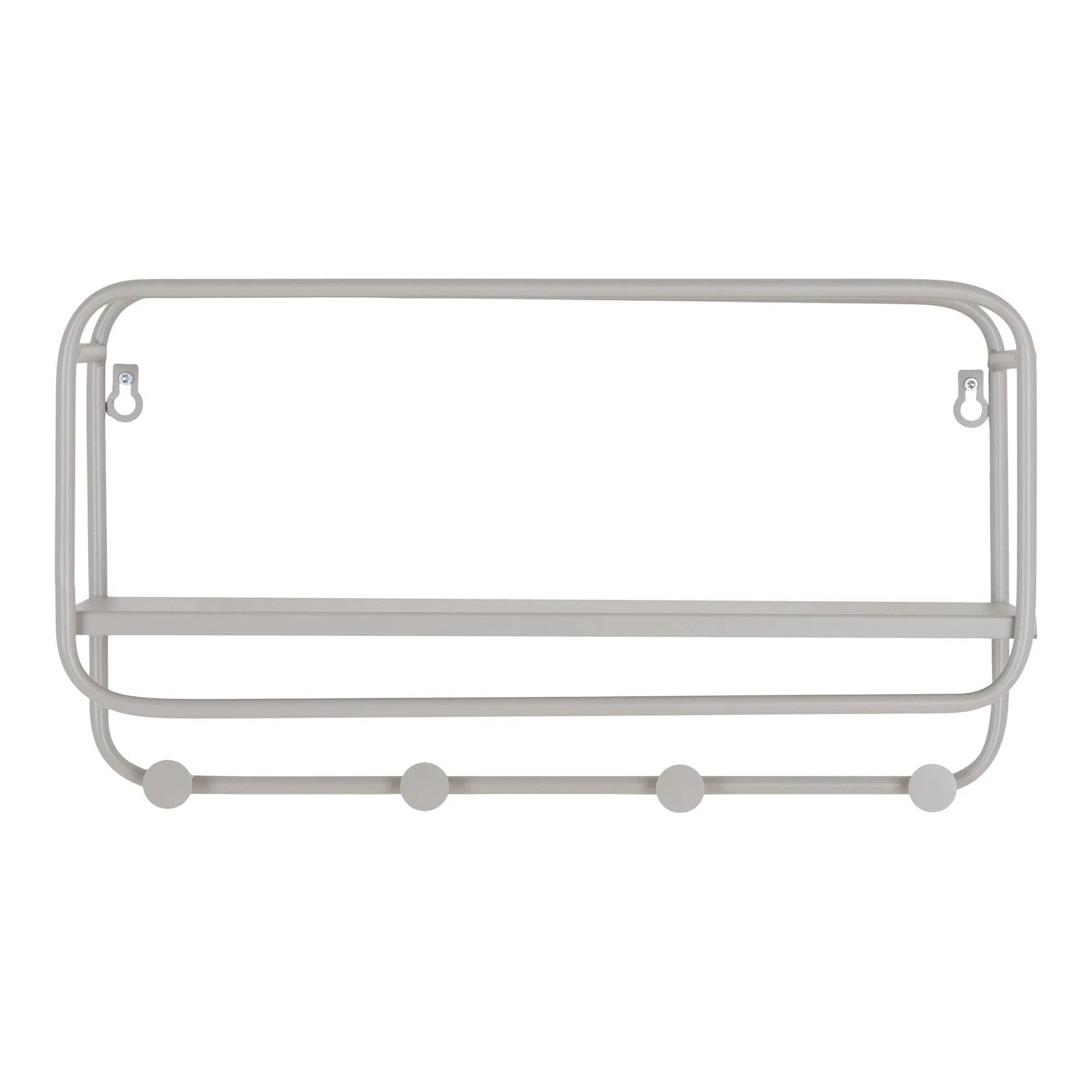 5713917026463 - Ebuy24 - Feira Wandgarderobe grau - Grau