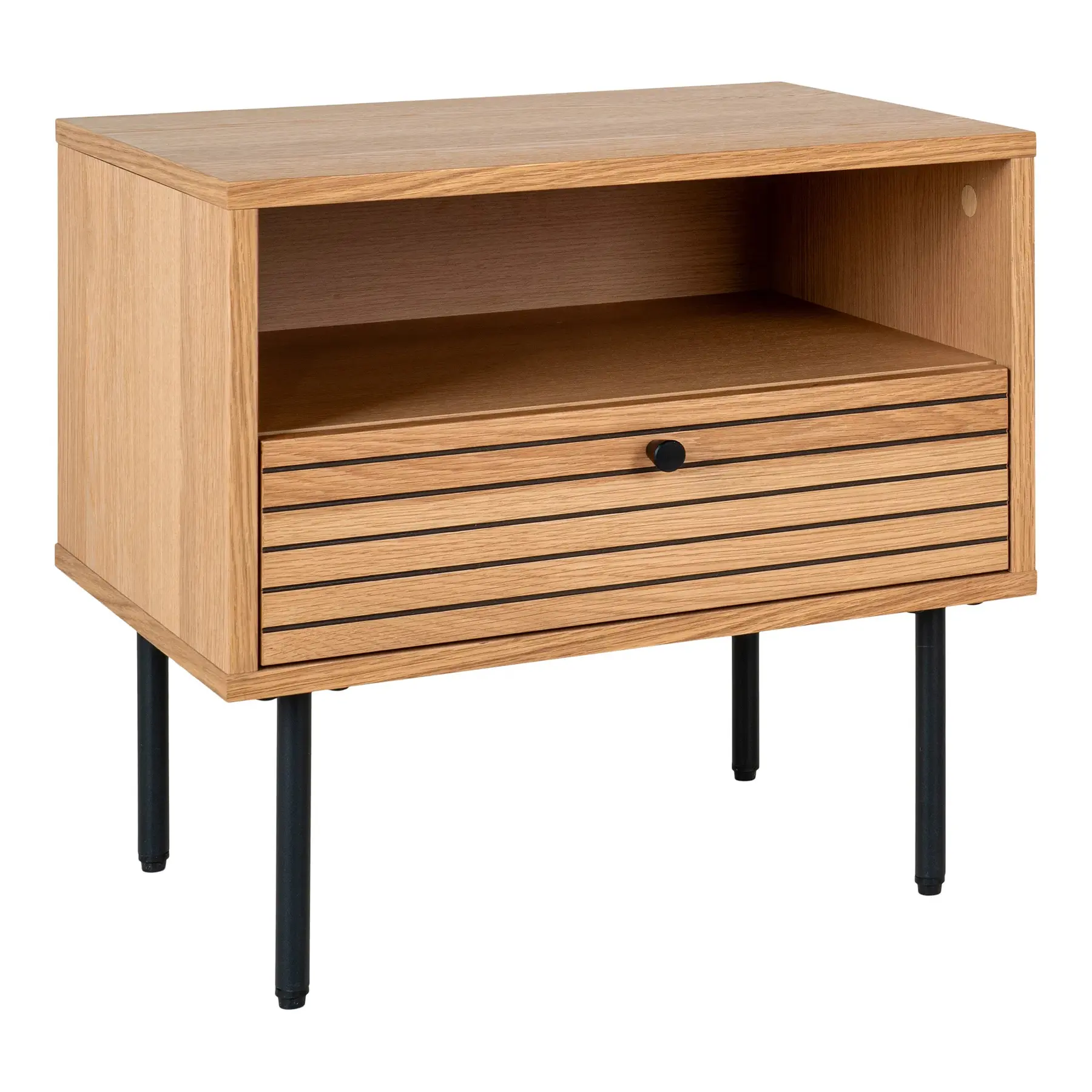 5713917027637 - Ebuy24 - Kyoto Ecktisch 1 Schublade Eiche Furnier - Eiche