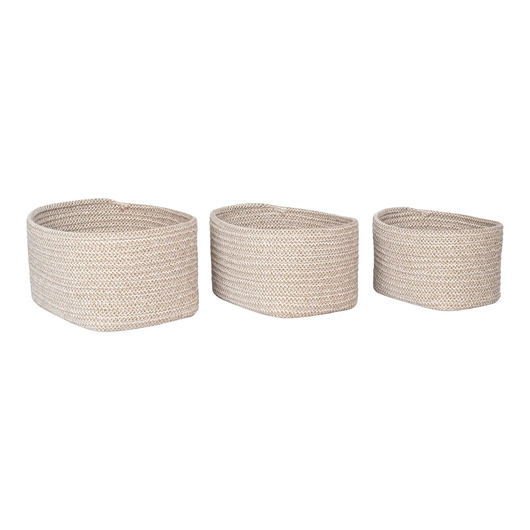 5713917026944 - Ebuy24 - Cadima Korb Satz von 3 Stk beige