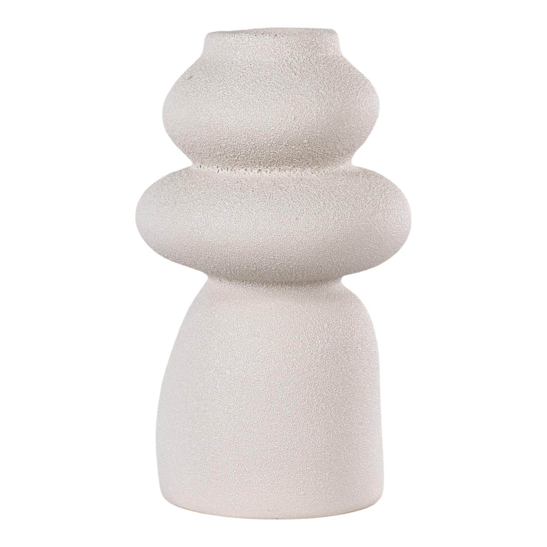 5713917022021 - Xxxl Vase  Beige  Keramik  organisch  145x265x145 cm  auch für frische Blumen geeignet  Dekoration Vasen Keramikvasen