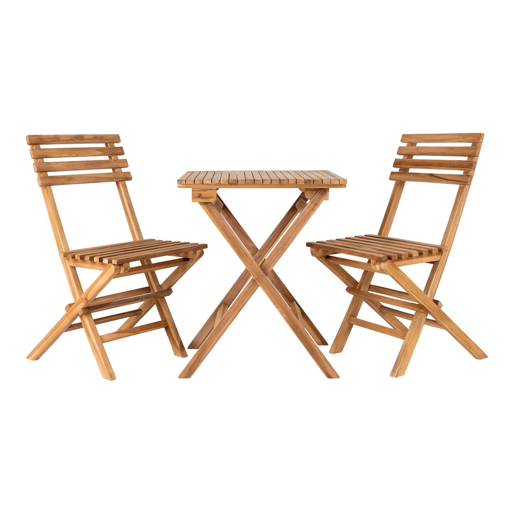 5713917026500 - Ebuy24 - Cuenca Café-Set Set mit Tisch und 2 Stühlen Garten Teak