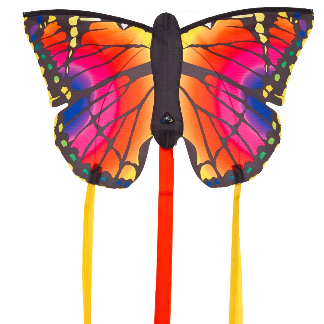 4031169166906 - 100302 - Butterfly Kite Ruby R - Kinderdrachen ab 5 Jahren 34x52cm inkl 10kp Polyester Schnüre 25m