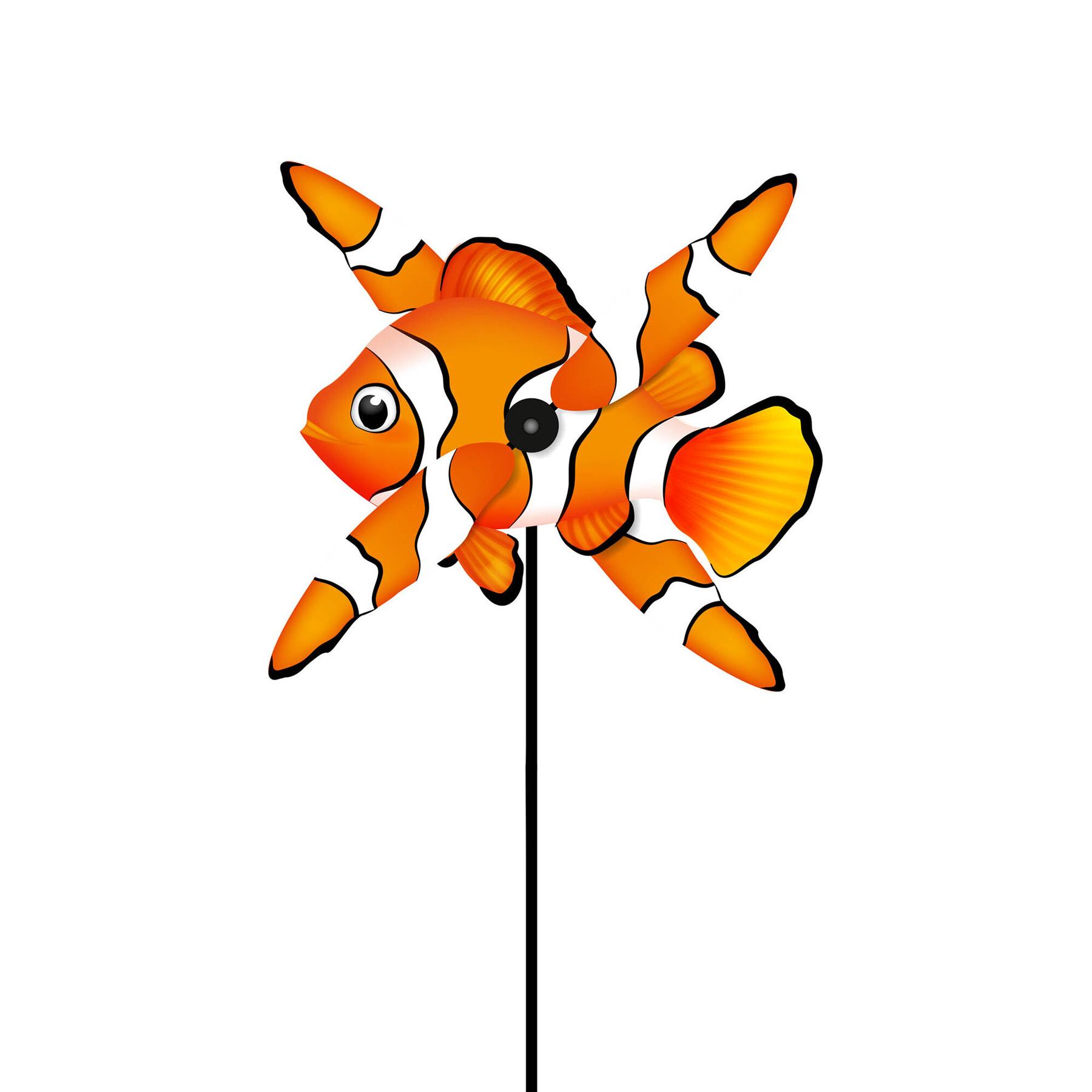 4031169337405 - Fisch-Paddel-Wetterfahne Clown