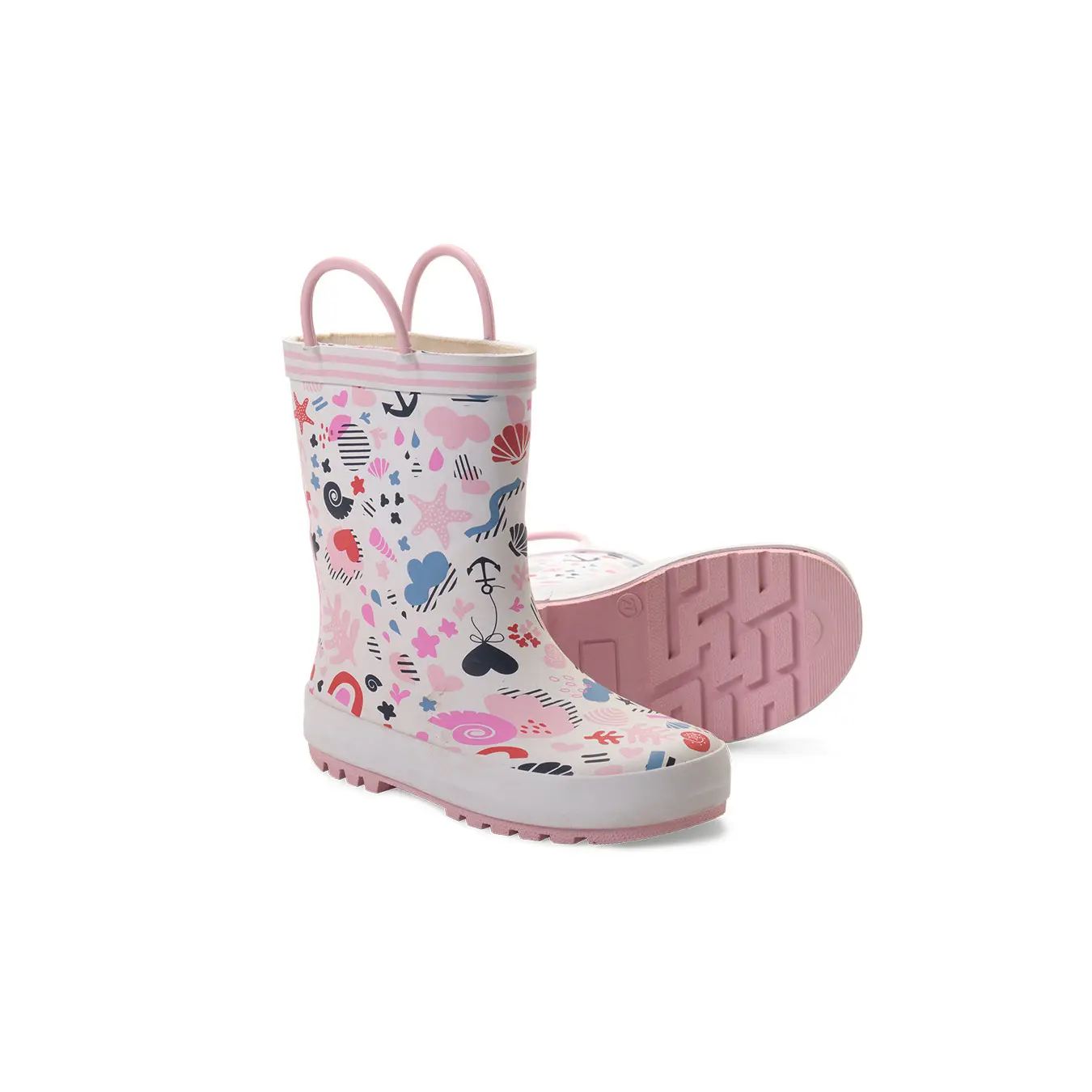 3663993745708 - Baby-Regenstiefel für Mädchen Shell