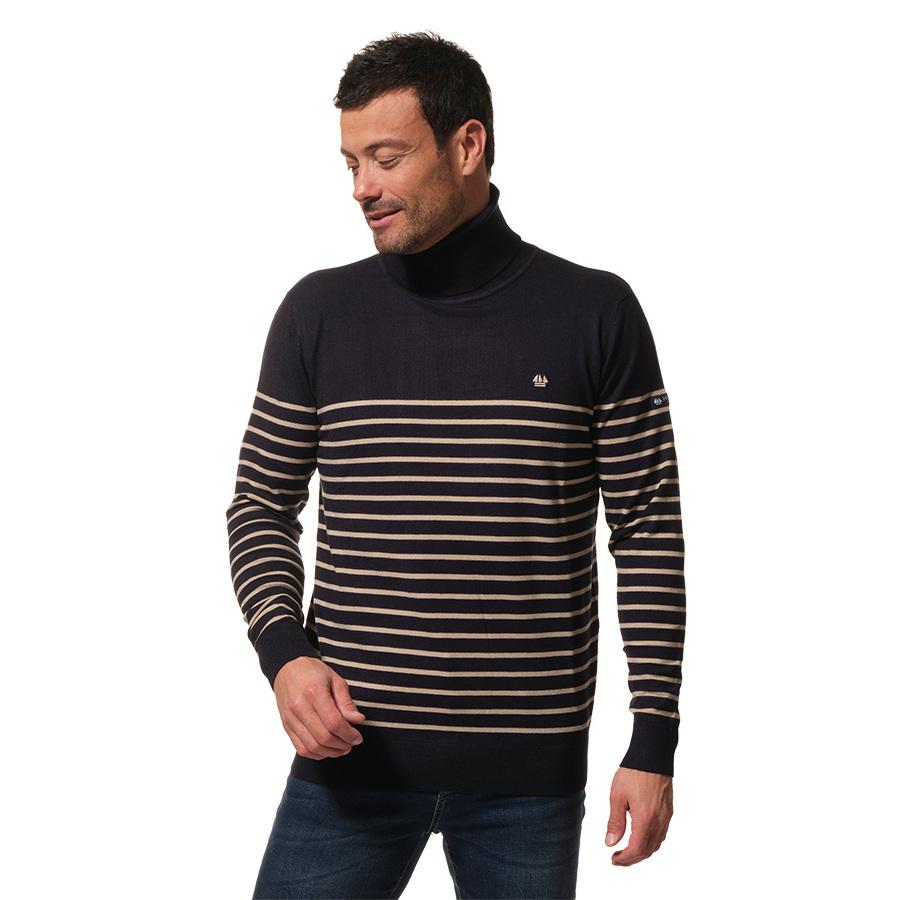 3663993633999 - Pullover mit Rollkragen Hublot Mode Marine