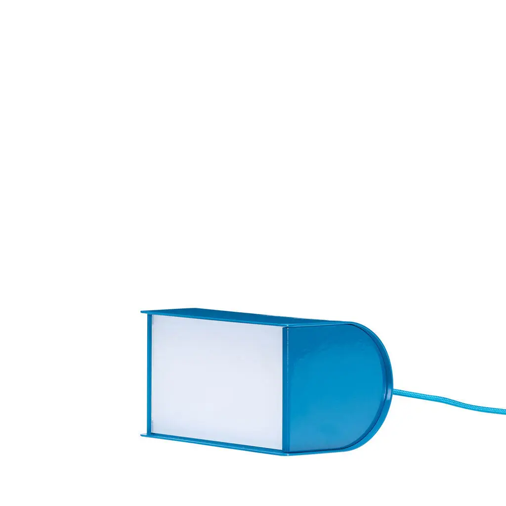 Hubsch Interior Bleu Lampe De Table Book