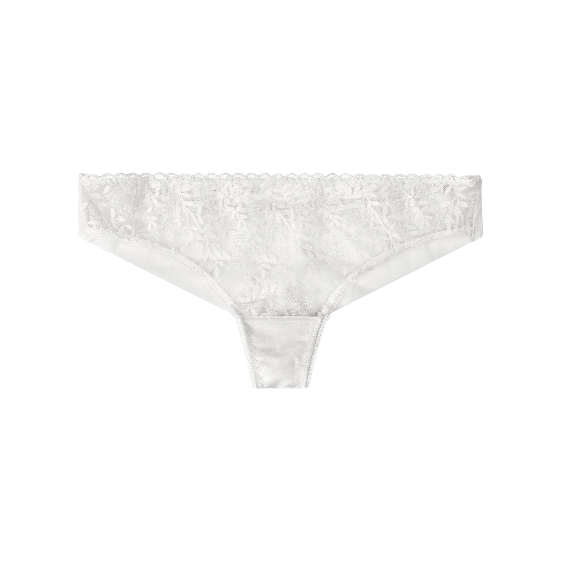0730056955503 - Tanga avec broderie en dentelle florale femme Amoureuse