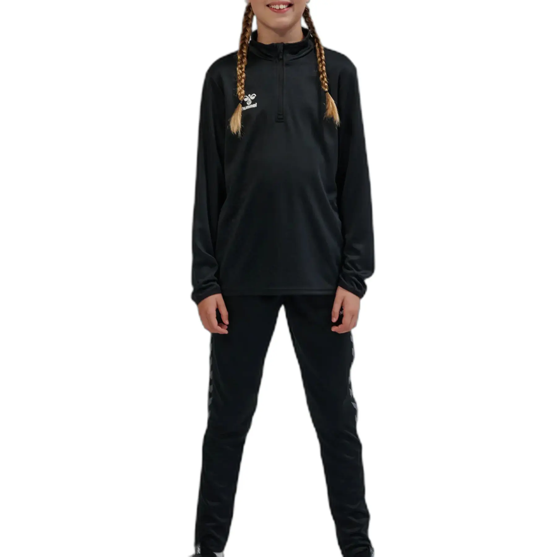 Kinder Half-Zip Trainingsjacke Hummel Motion PL