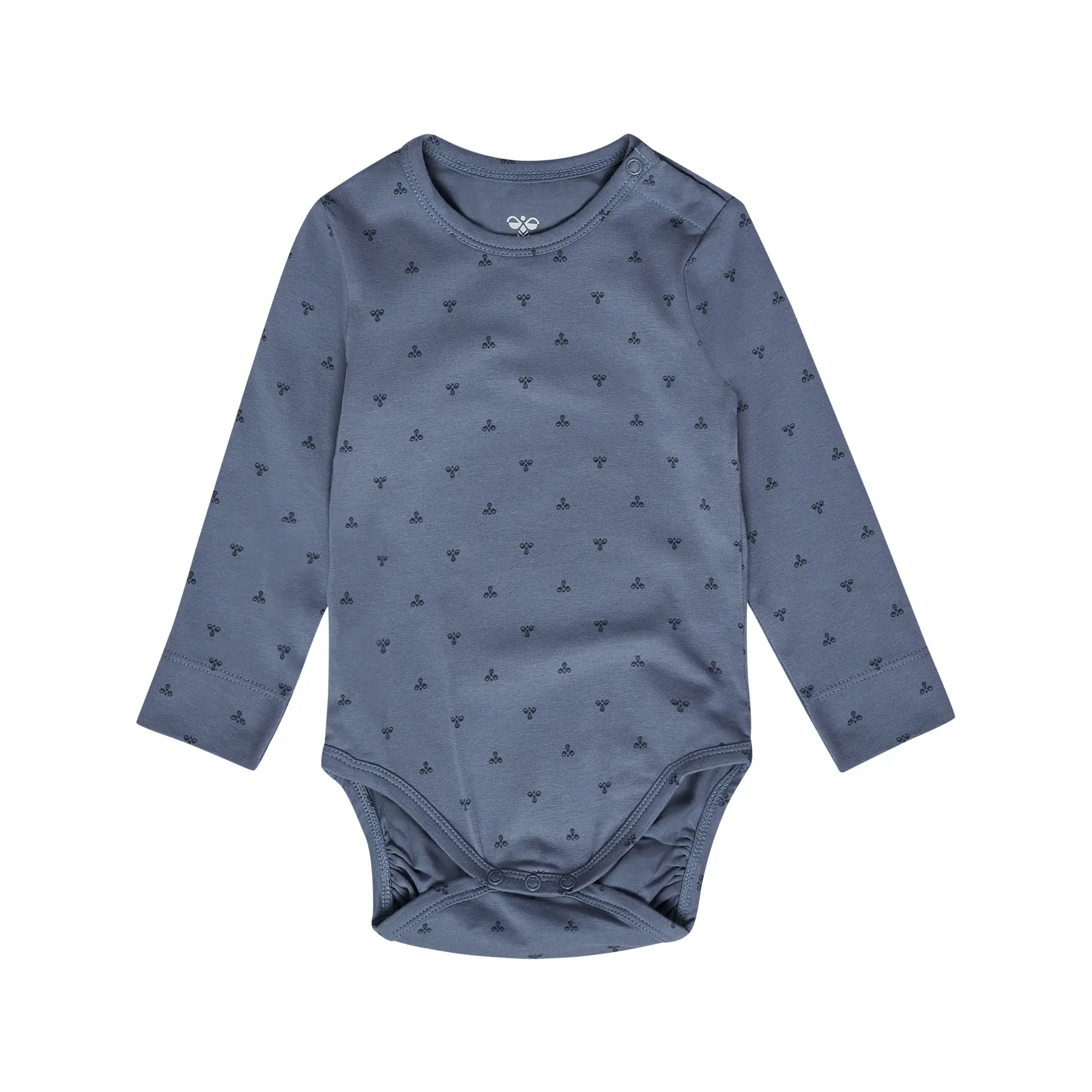 Langarmbody mit Print für Baby Hummel BEE