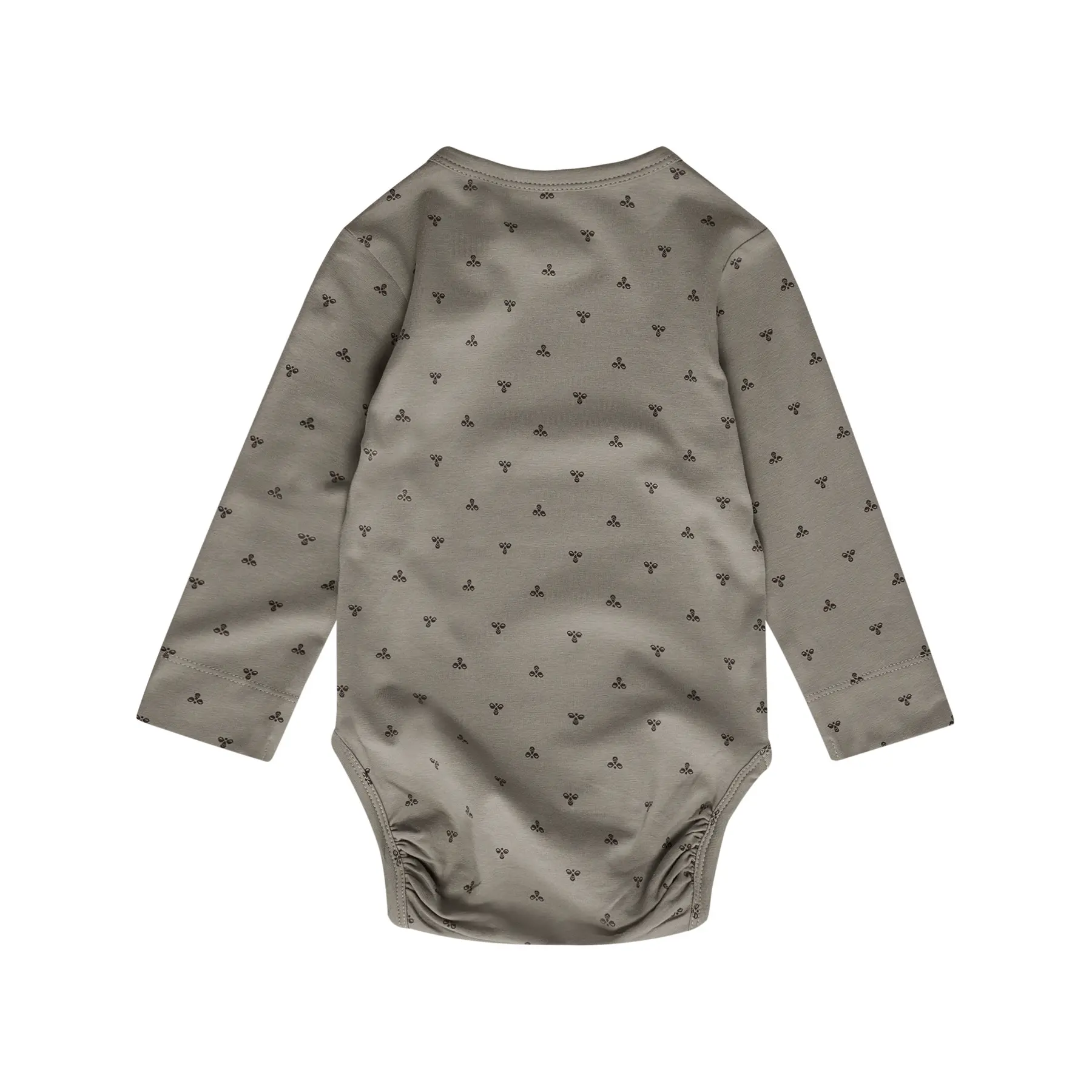 Langarmbody mit Print für Baby Hummel BEE