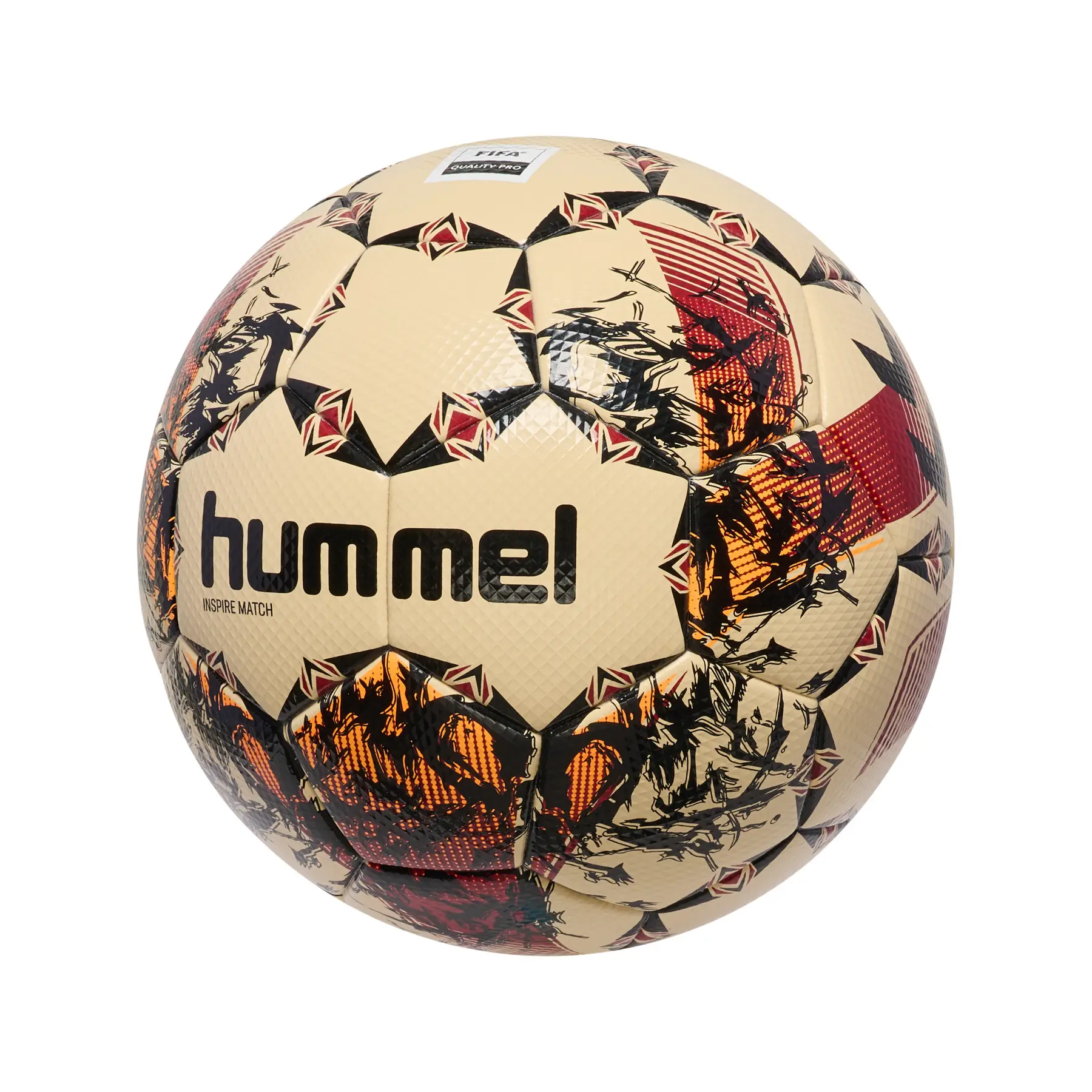 Hummel Unisex Rouge Spielball Für Wettbewerbe Inspire Größe 5