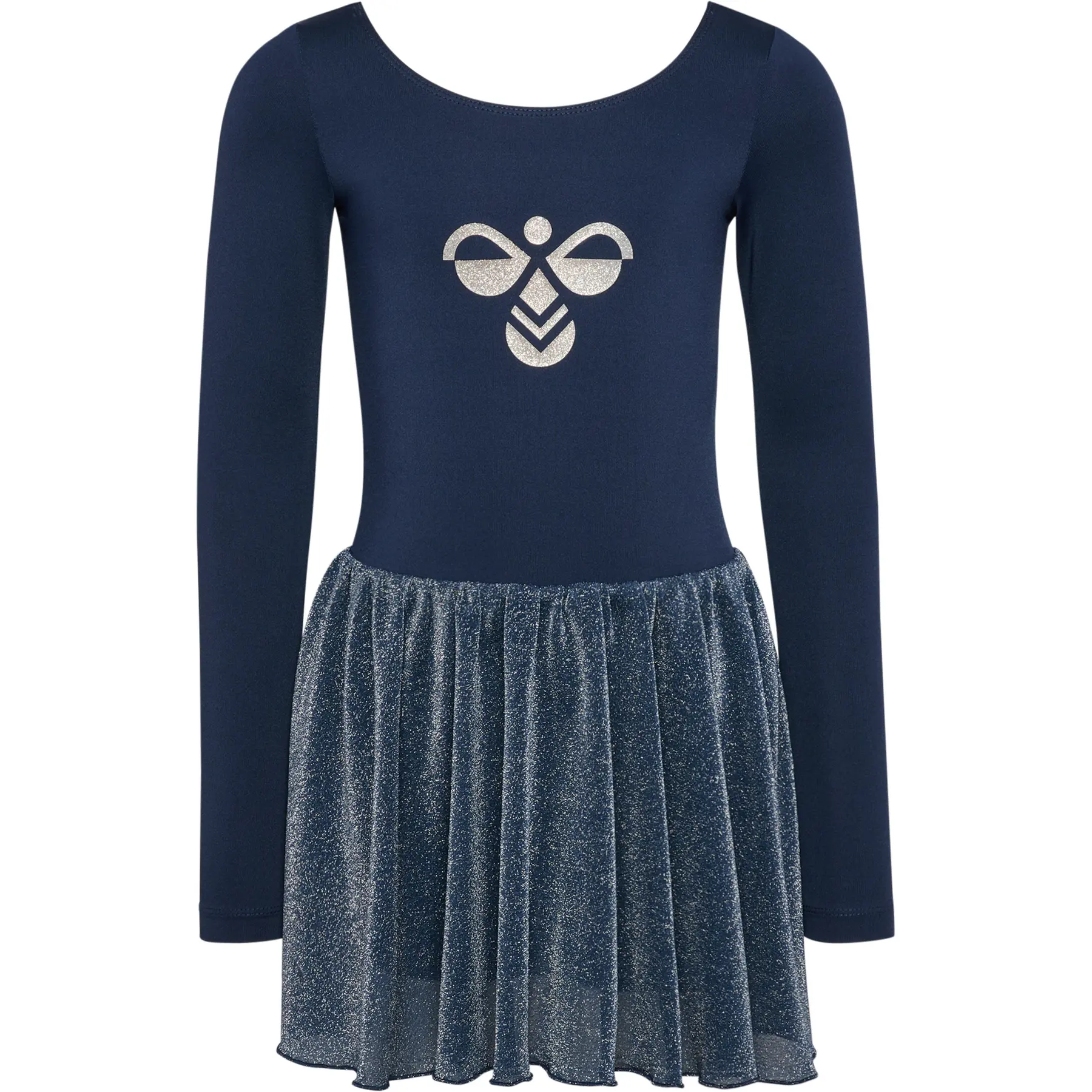 Meisjesjurk met lange mouwen Hummel Glitter