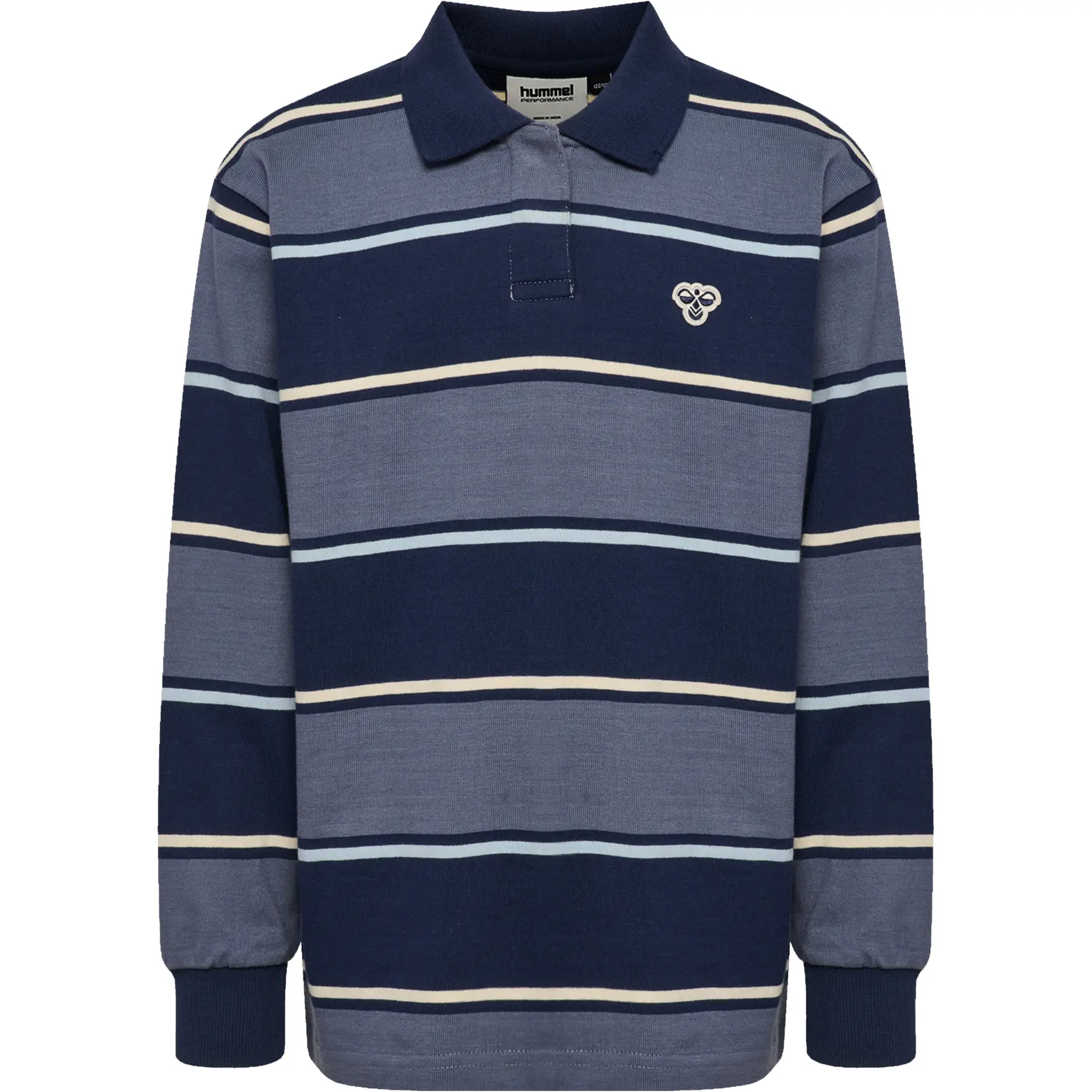 Langarm Polo-Shirt Kind Hummel Loose