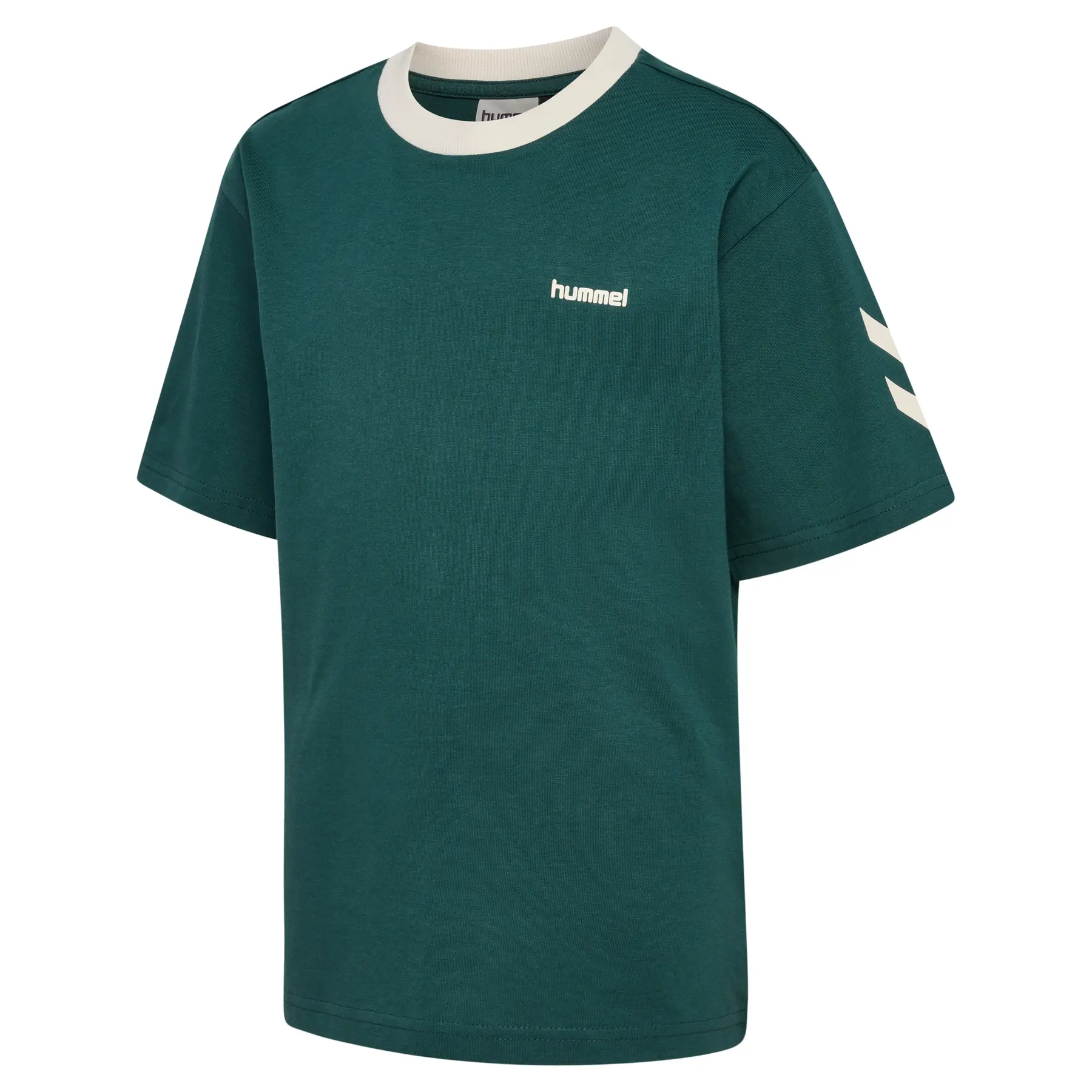 Kinder T-Shirt mit breiten Zickzackmustern Hummel