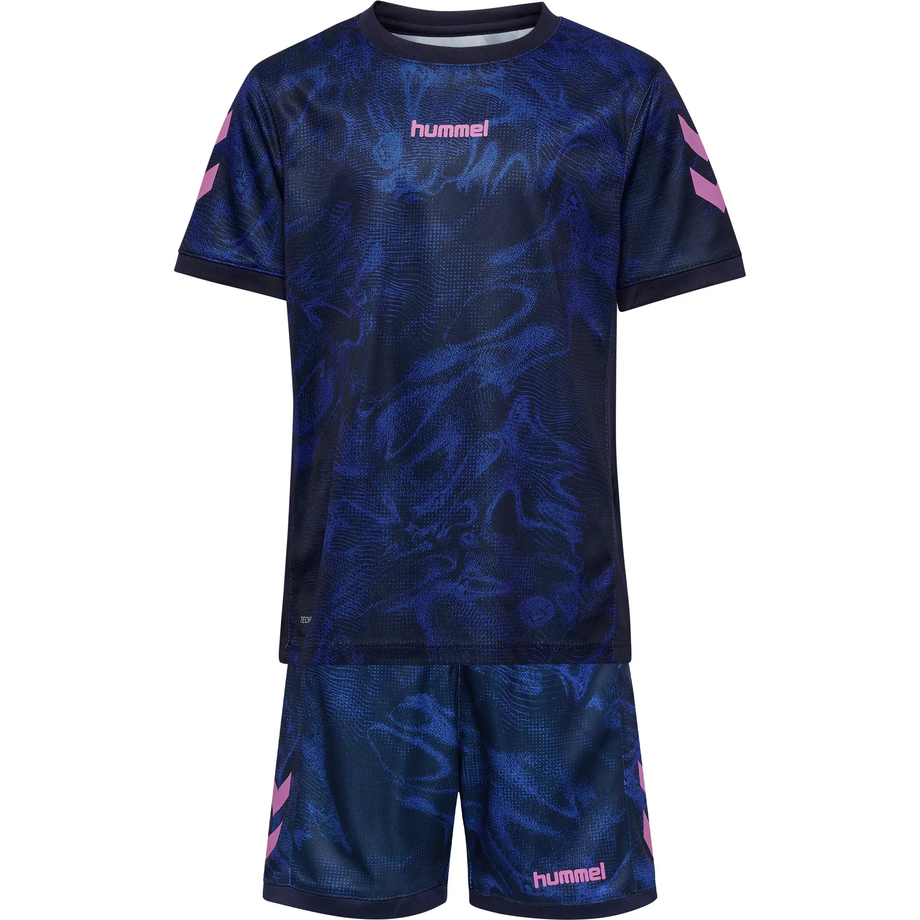 Ensemble Trikot und Shorts Kind Hummel Blaze Club 26 Graphic