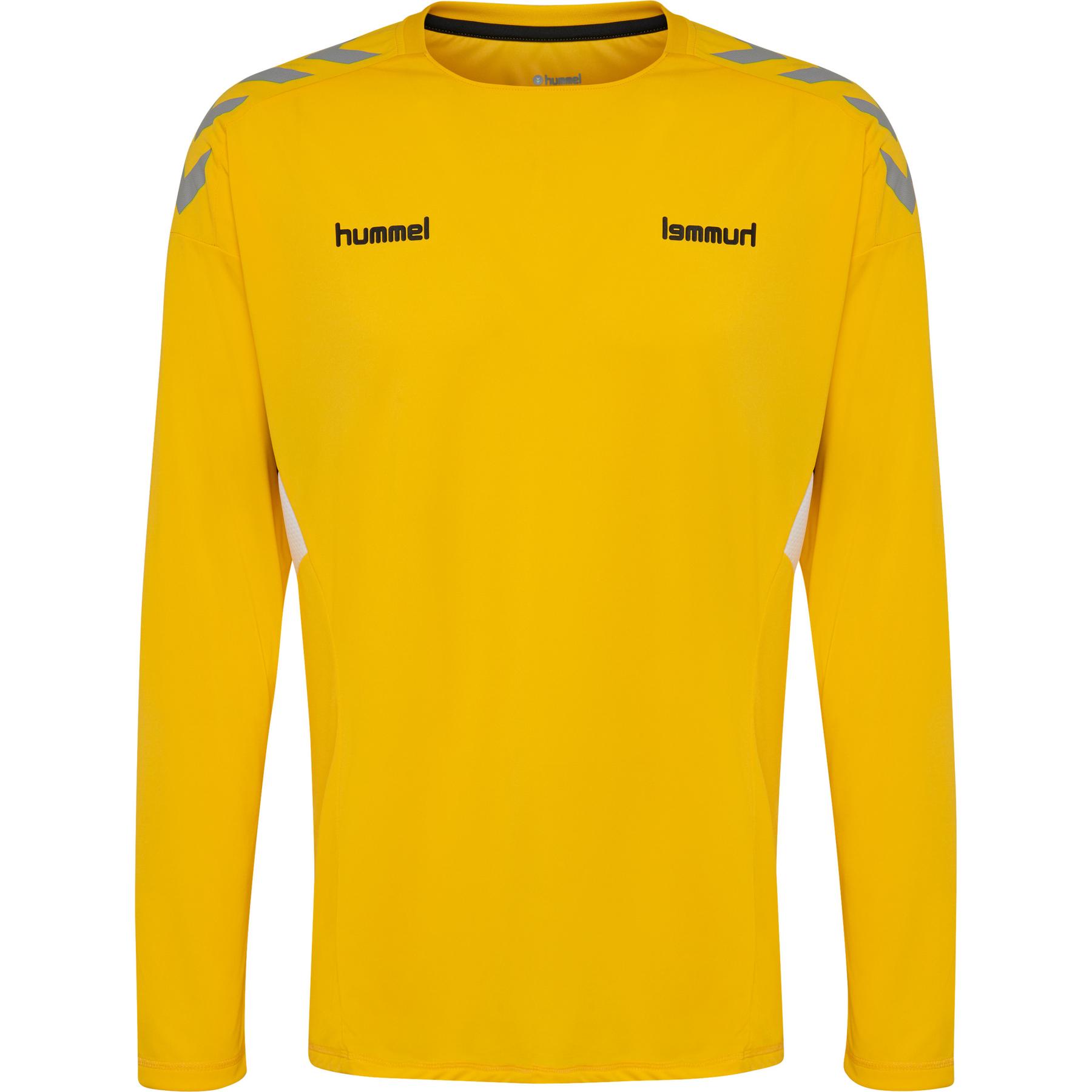 Hummel Maillot manches longues Tech Move, Jaune, Taille XL