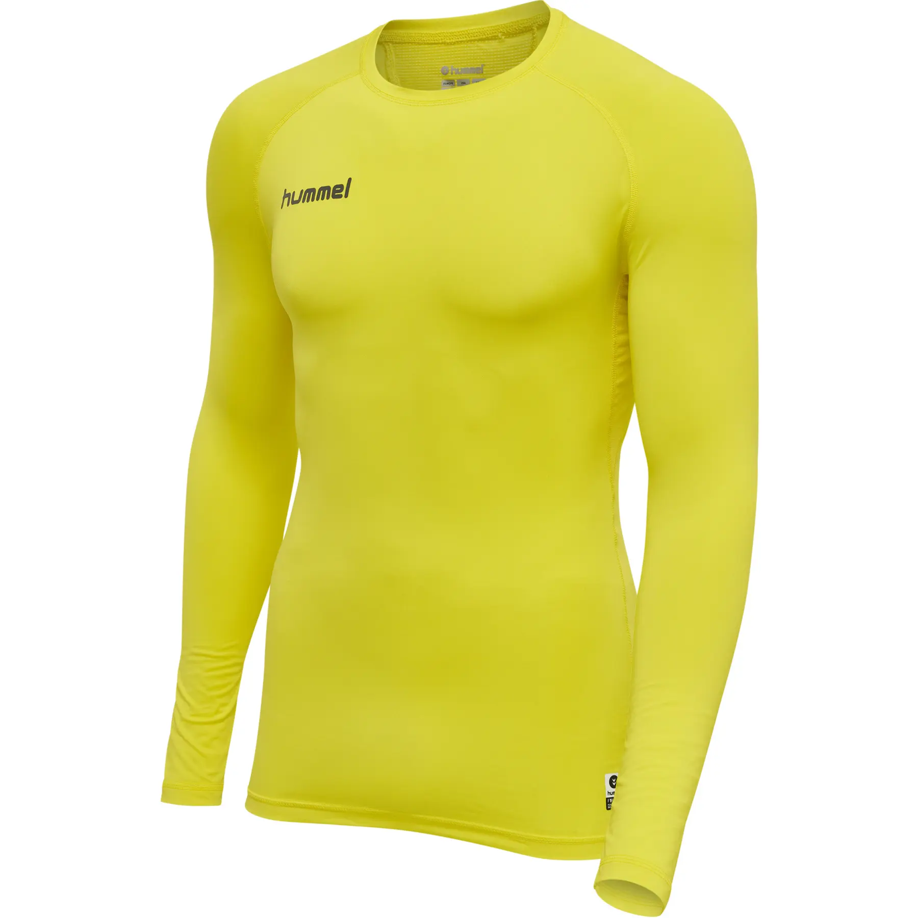 Langarmtrikot First Performance - Jaune - male - Size: 2XL