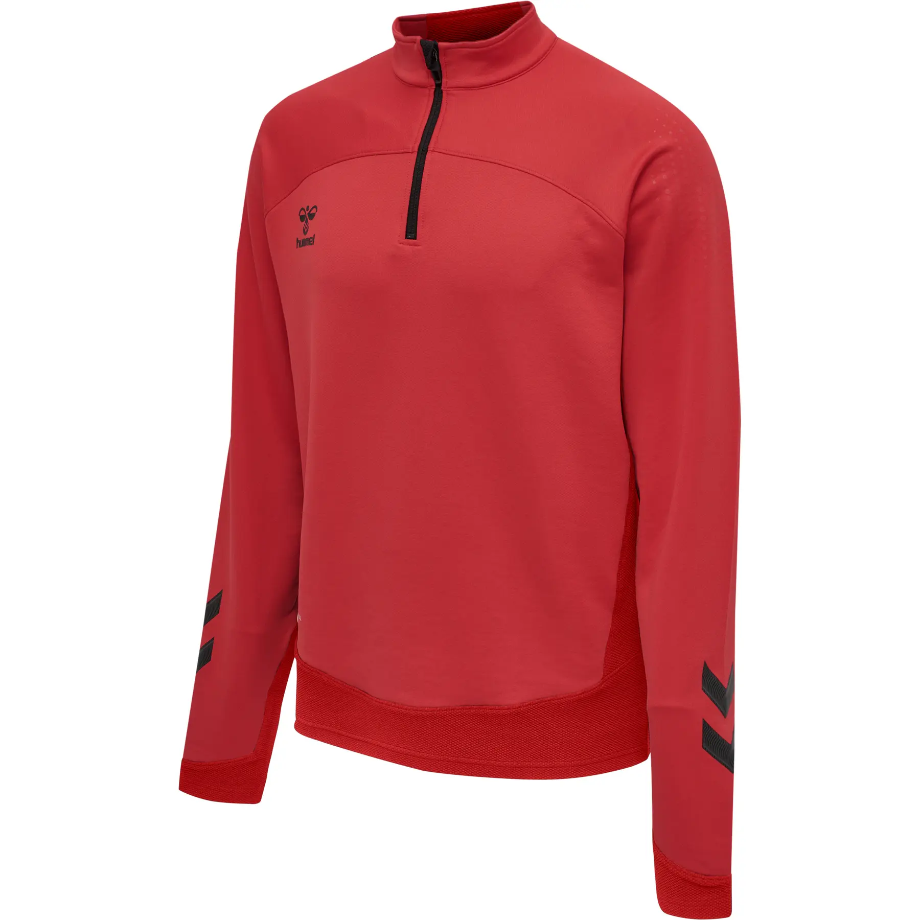 Kinder Halb-Zipper-Trainingsjacke Hummel Lead