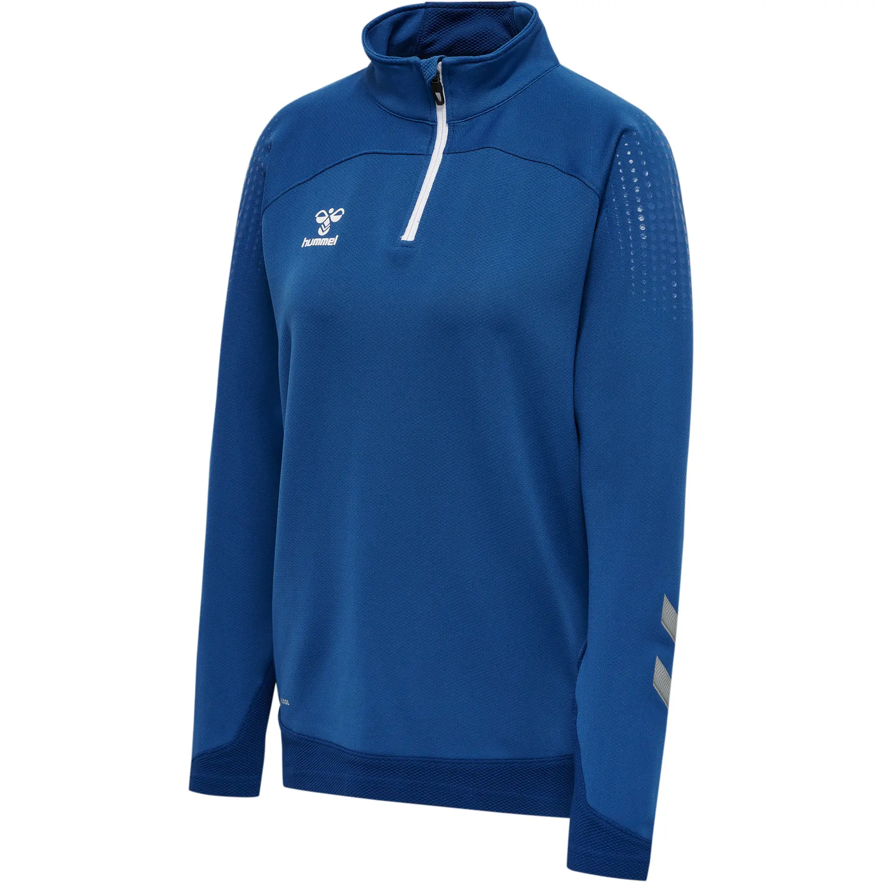 Trainingsjacke mit halbem Reißverschluss Damen Hummel Lead