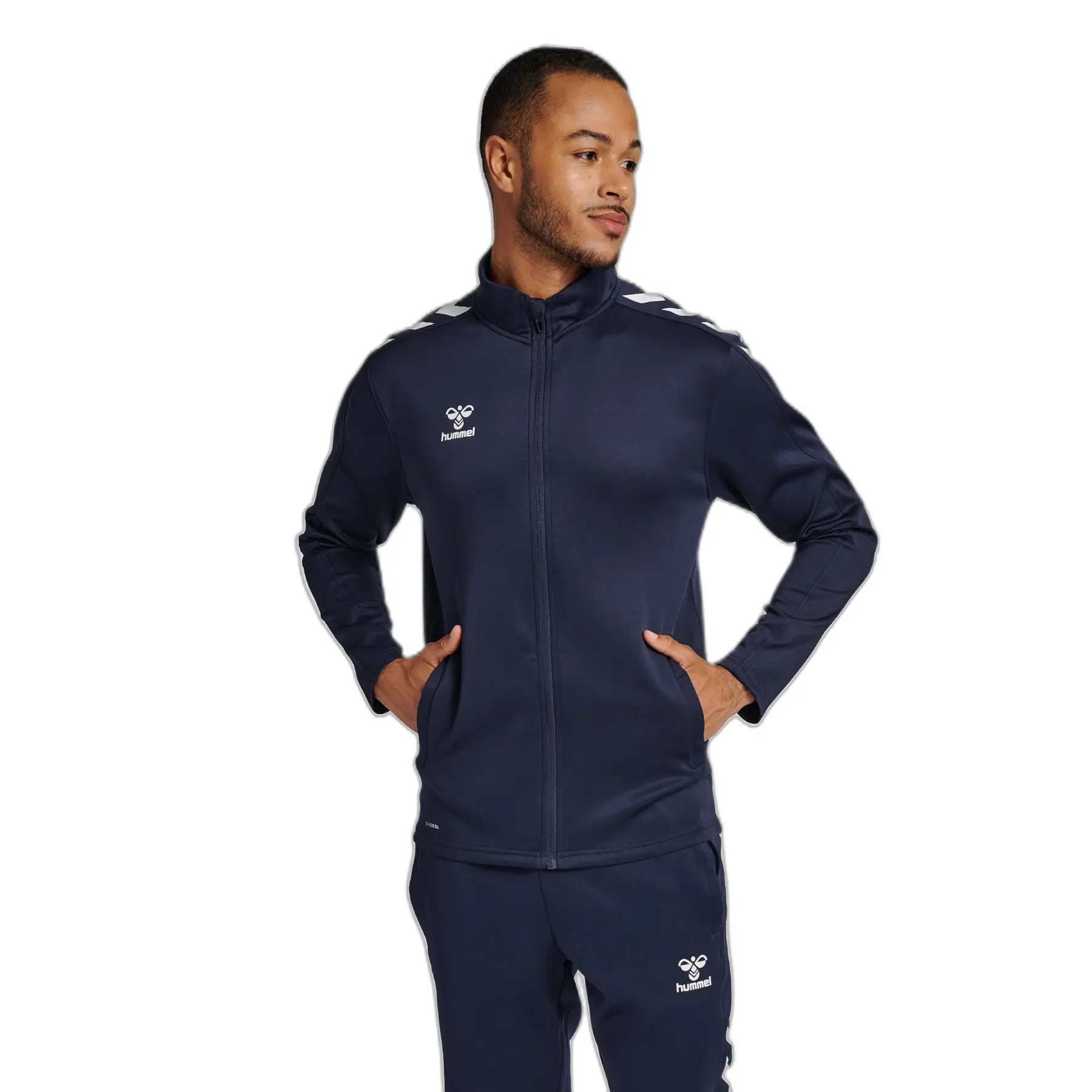 Hummel Giacca Con Zip Hmlcore Multisport Per Adulti, Traspirante, Ad Asciugatura Rapida, Taglia