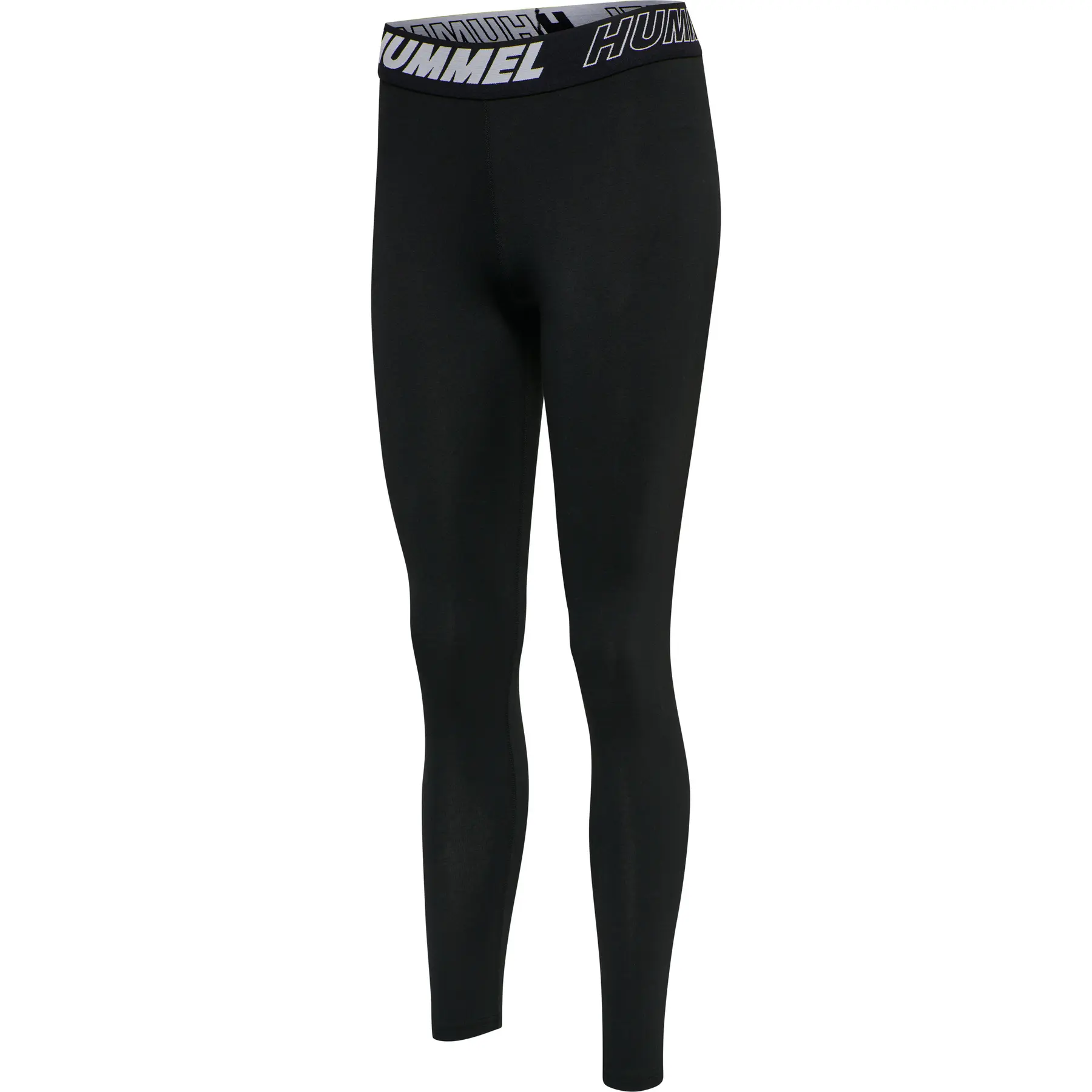 Halbhohe Leggings aus Baumwolle, Damen Hummel TE Maja