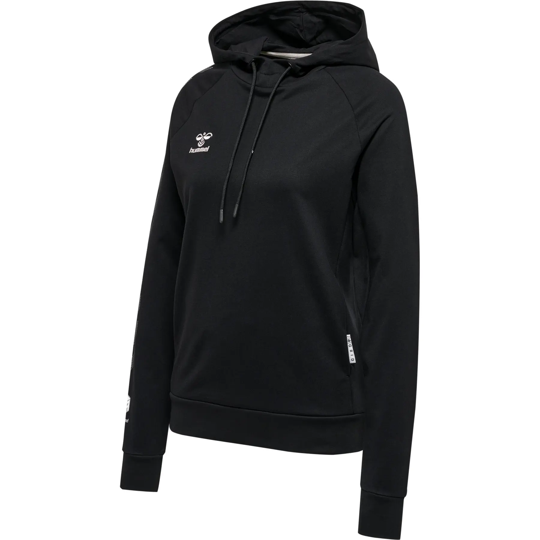 Baumwoll-Sweatshirt mit Kapuze, Damen Hummel Move Grid