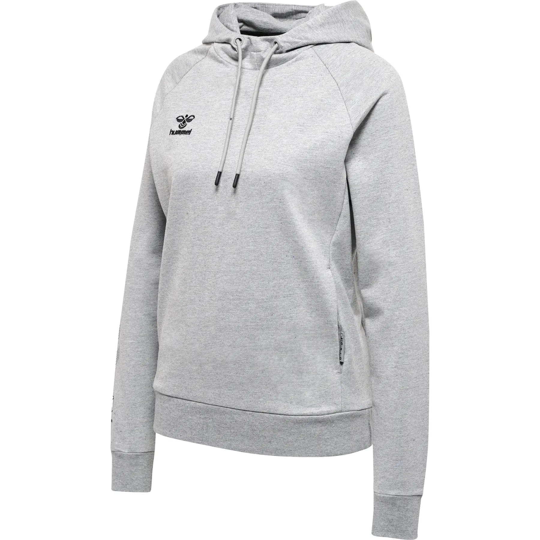 Baumwoll-Sweatshirt mit Kapuze, Damen Hummel Move Grid