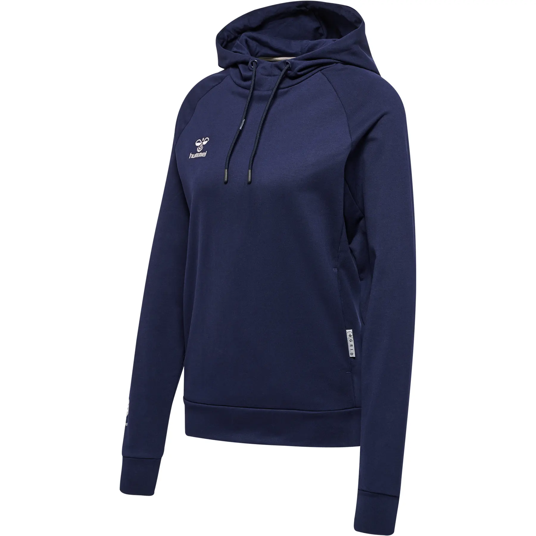 Baumwoll-Sweatshirt mit Kapuze, Damen Hummel Move Grid