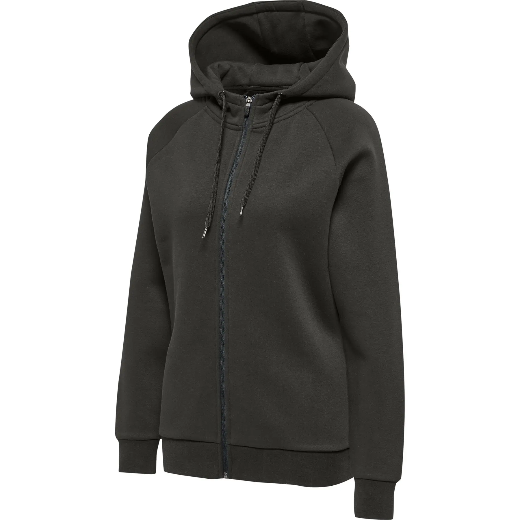 Kapuzenpullover mit Reißverschluss, Damen Hummel red Heavy