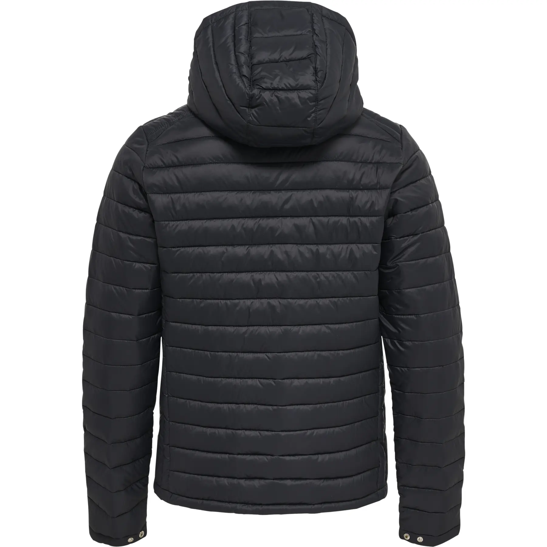 Doudoune à Capuche Hummel Rouge – Matelassée, 100% Acrylique, Fermeture éclair, Poches Zippées – Veste Chaude Décontractée