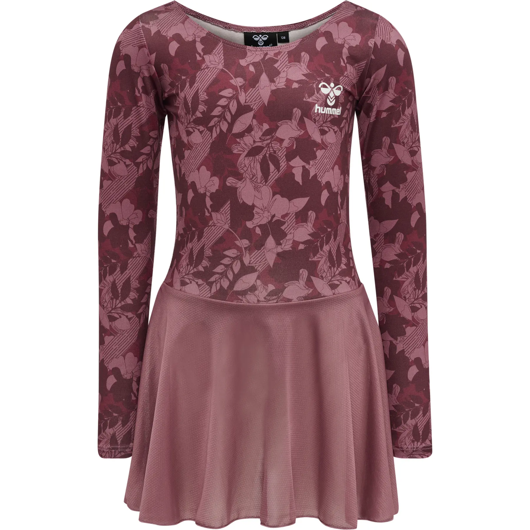 Kleid mit langen Ärmeln, Mädchen Hummel Freja