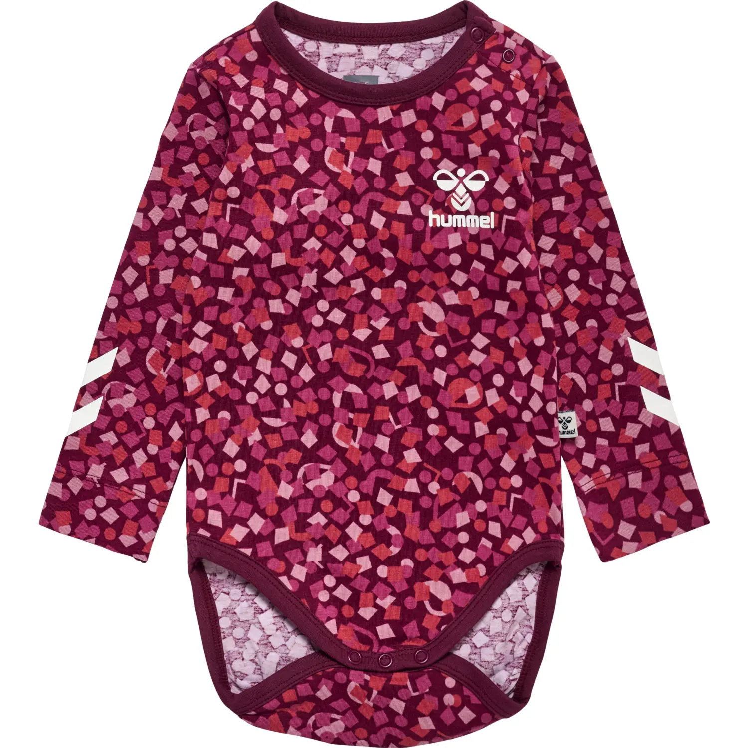 Langarmbody für Mädchen. Hummel Confetti