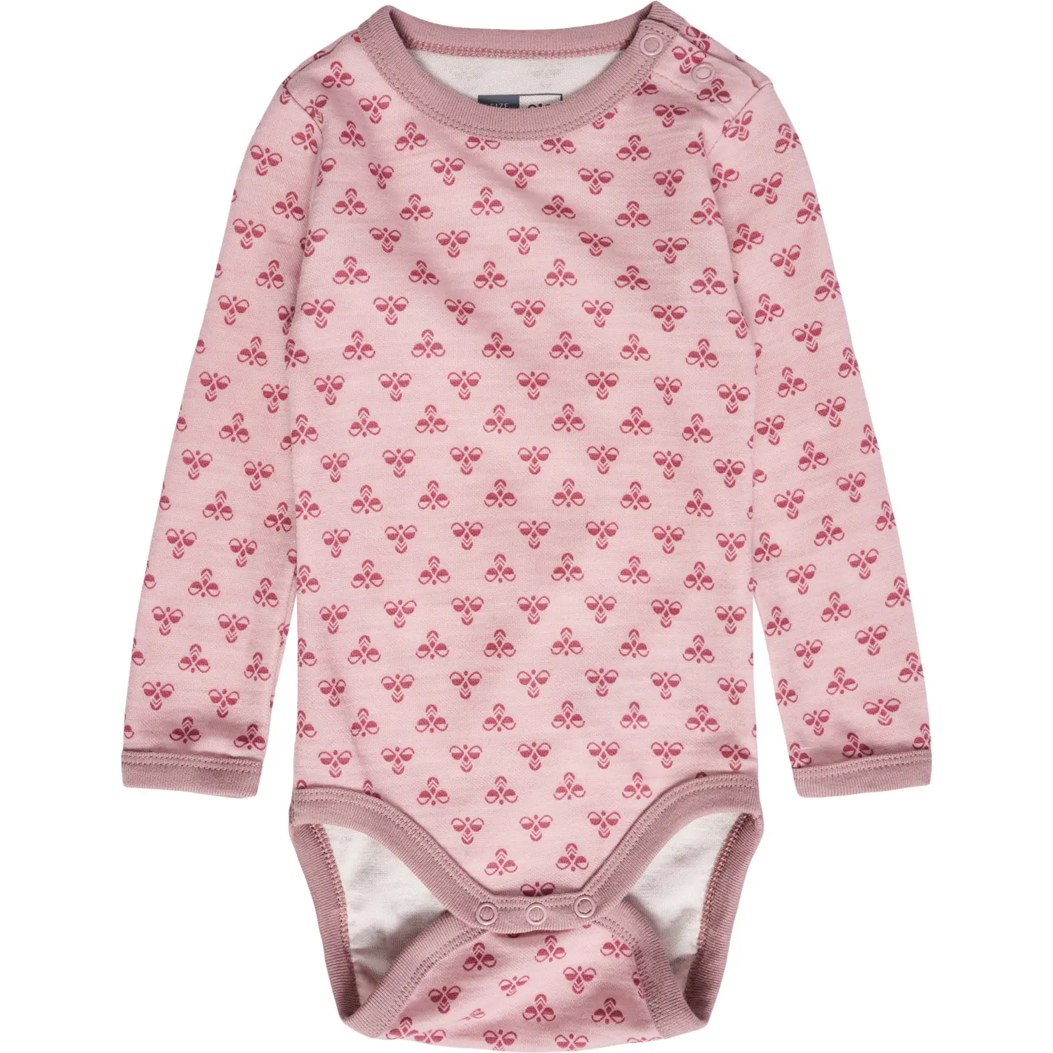 Baby-Body für Mädchen mit langen Ärmeln Hummel Bambo