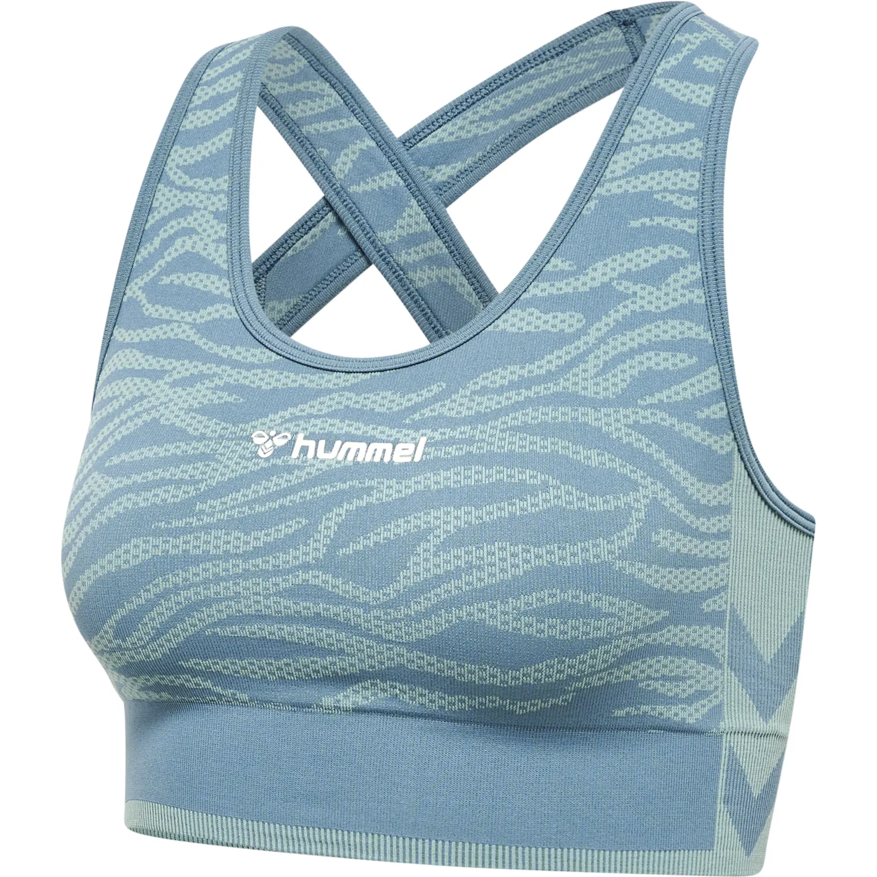 Nahtloser Sport-BH, Damen Hummel MT Saga