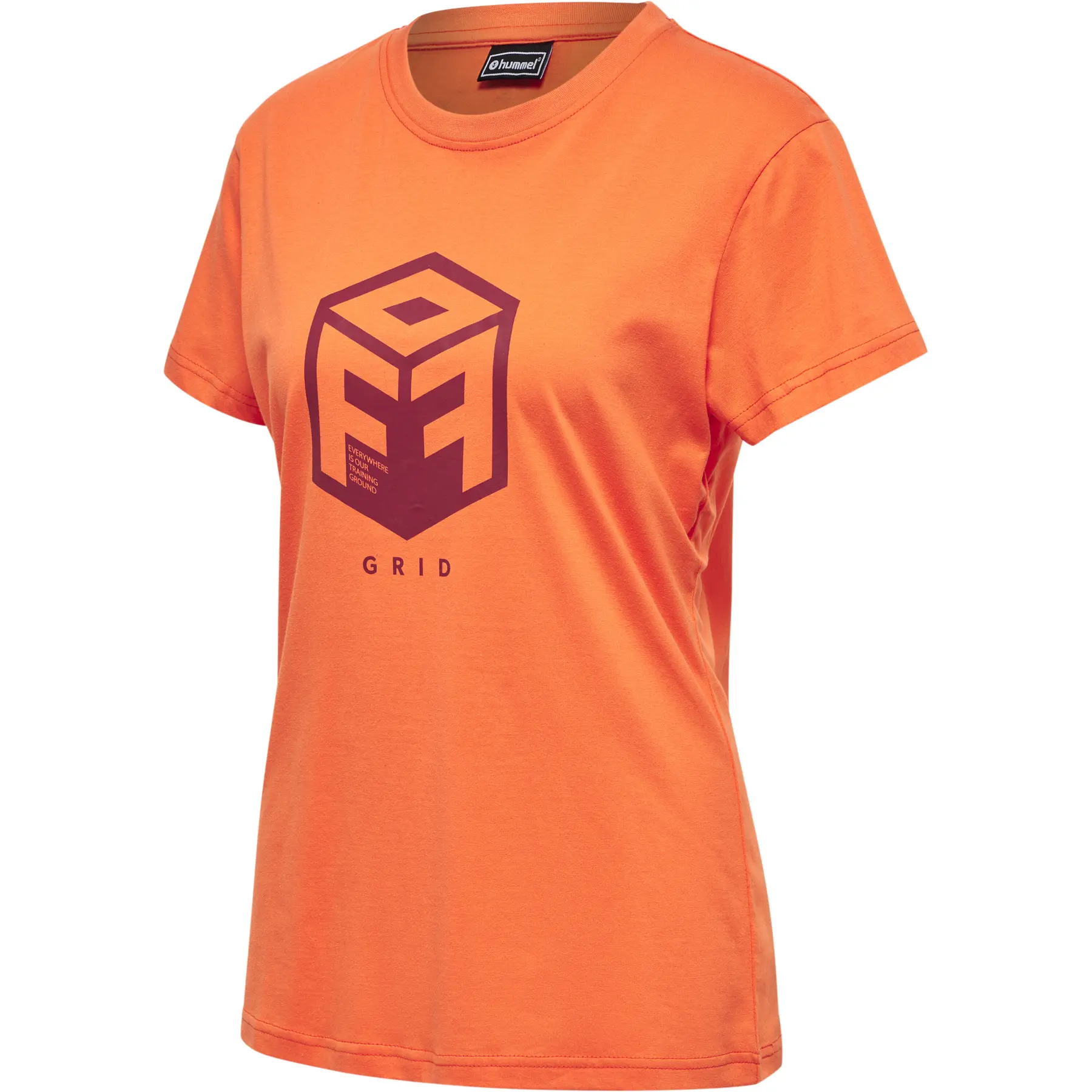 T-Shirt aus Baumwolle, Frau Hummel OFF - Grid