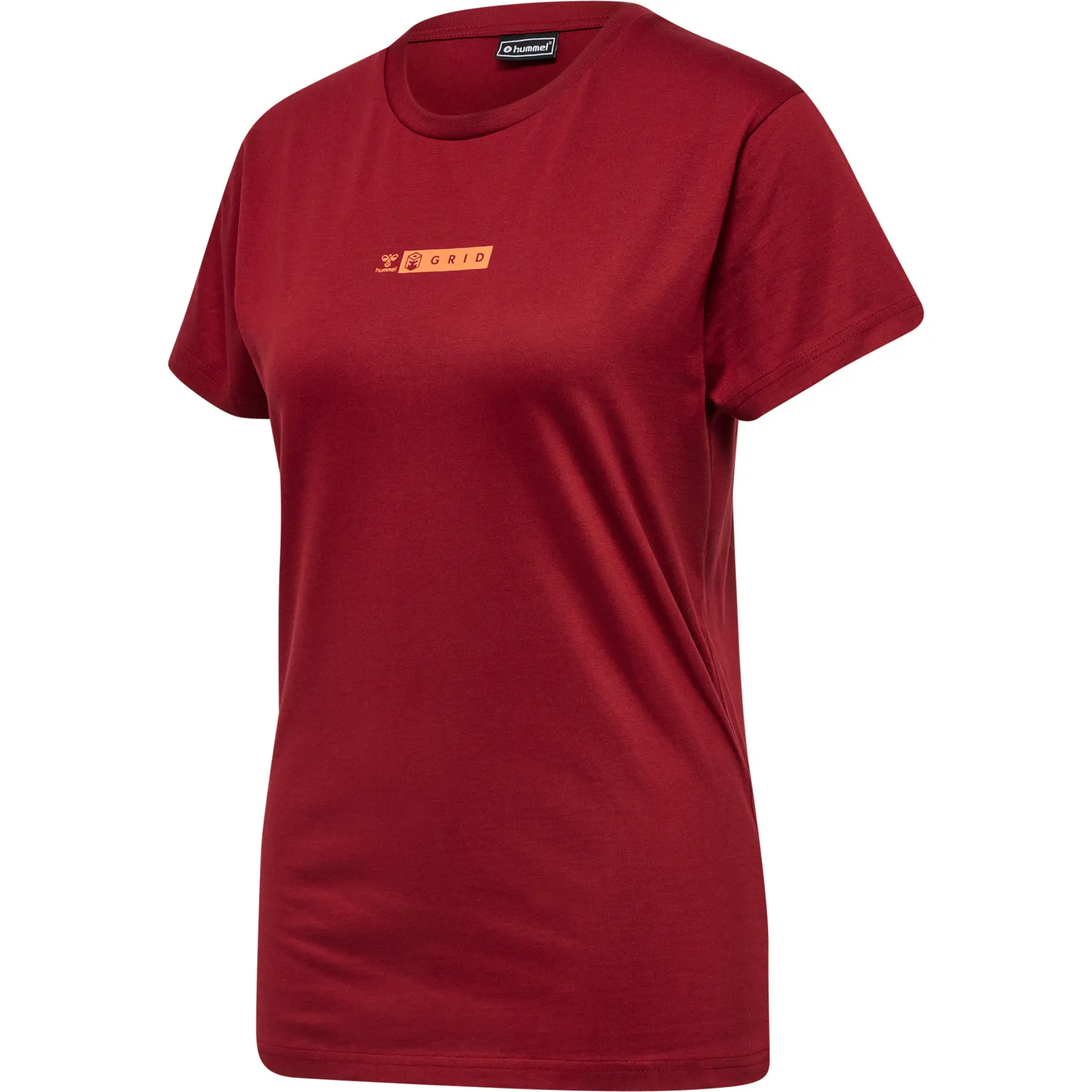 Hummel Femme T-Shirt Hmloffgrid Rouge Moyen
