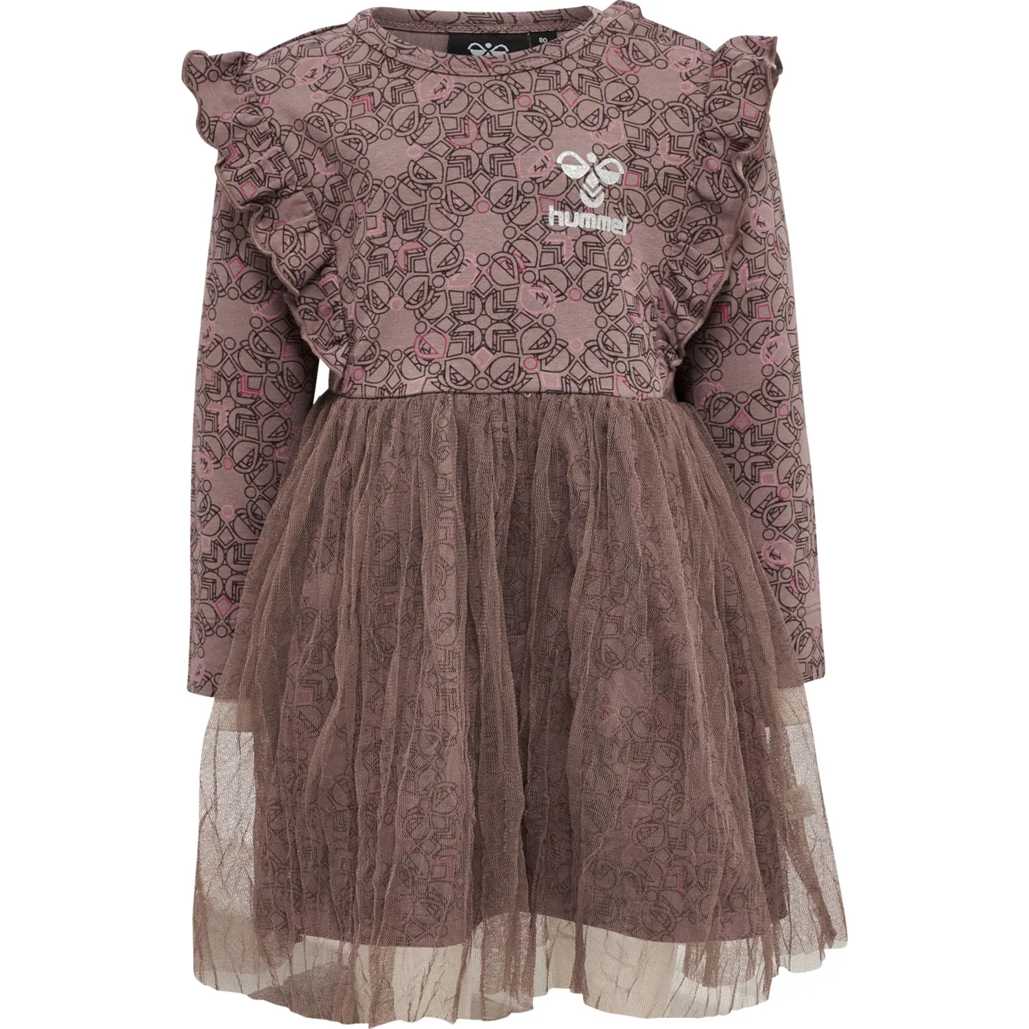Kleid Für Baby-Mädchen Mit Langen Ärmeln Hummel Fia