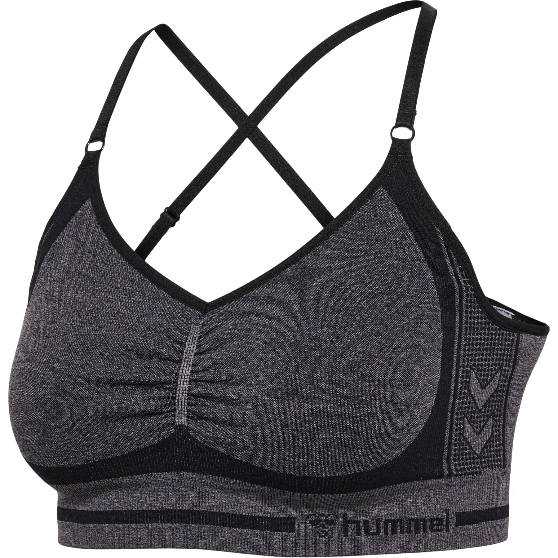 Nahtloser Sport-BH, Damen Hummel MT Lulu scrunch