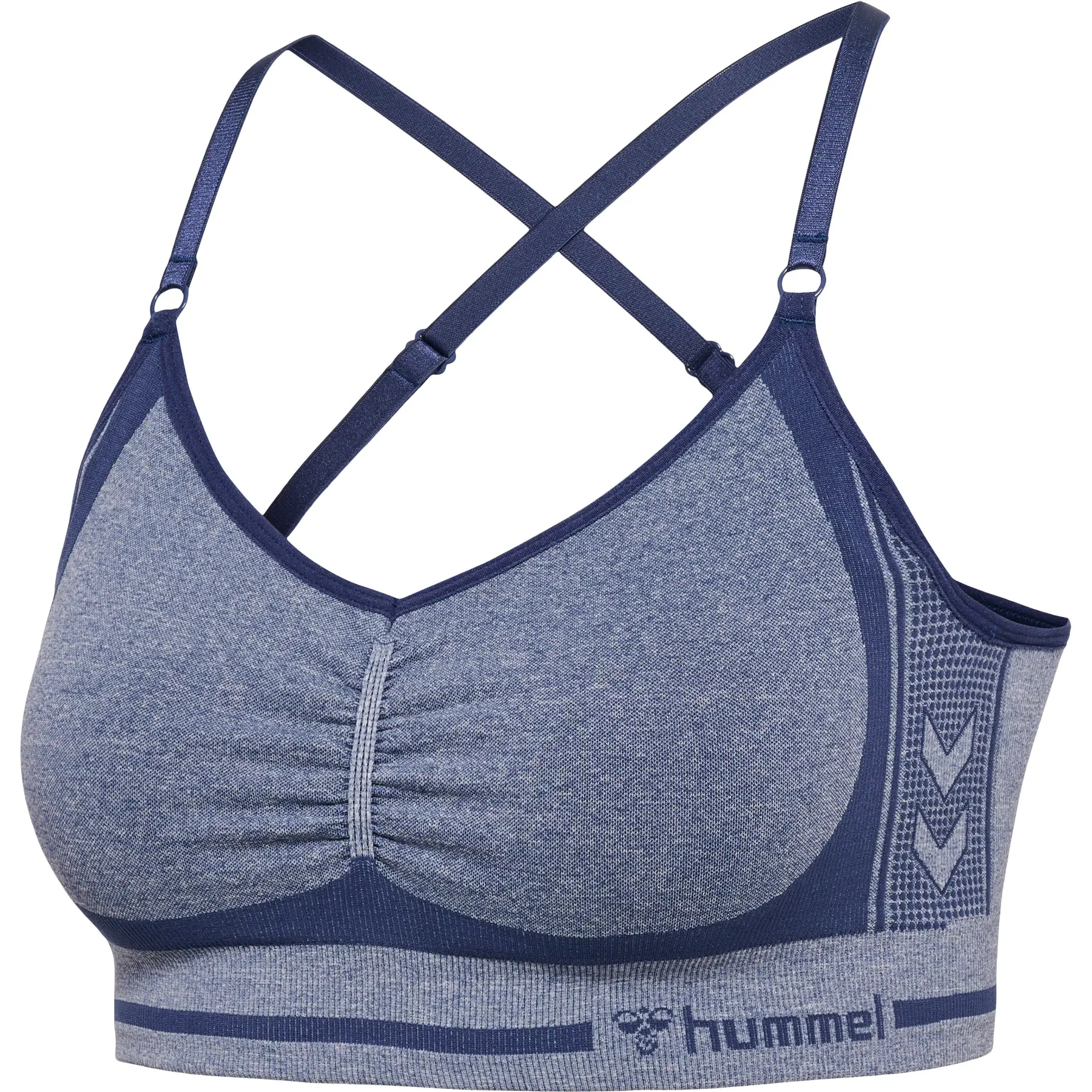 Nahtloser Sport-BH, Damen Hummel MT Lulu scrunch