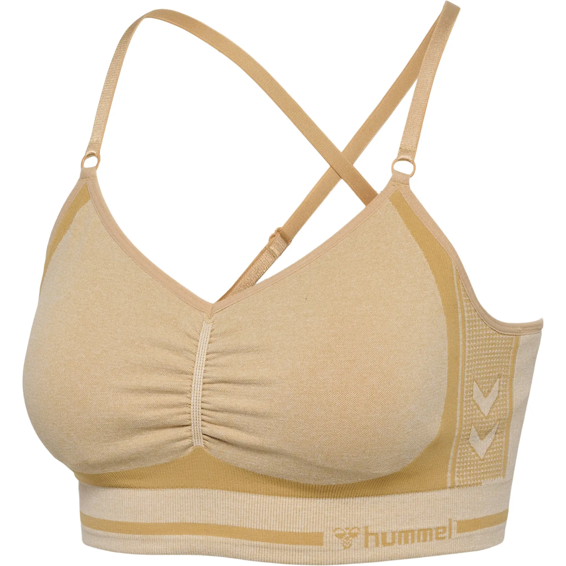 Nahtloser Sport-BH, Damen Hummel MT Lulu scrunch